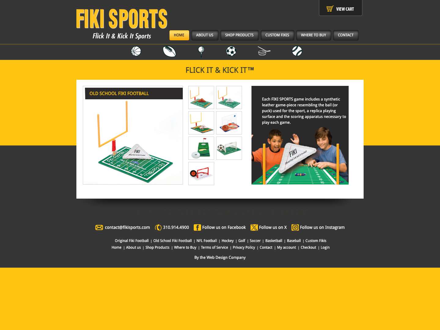 FikiSports – Flick it & Kick it Sports - Full Screenshot
