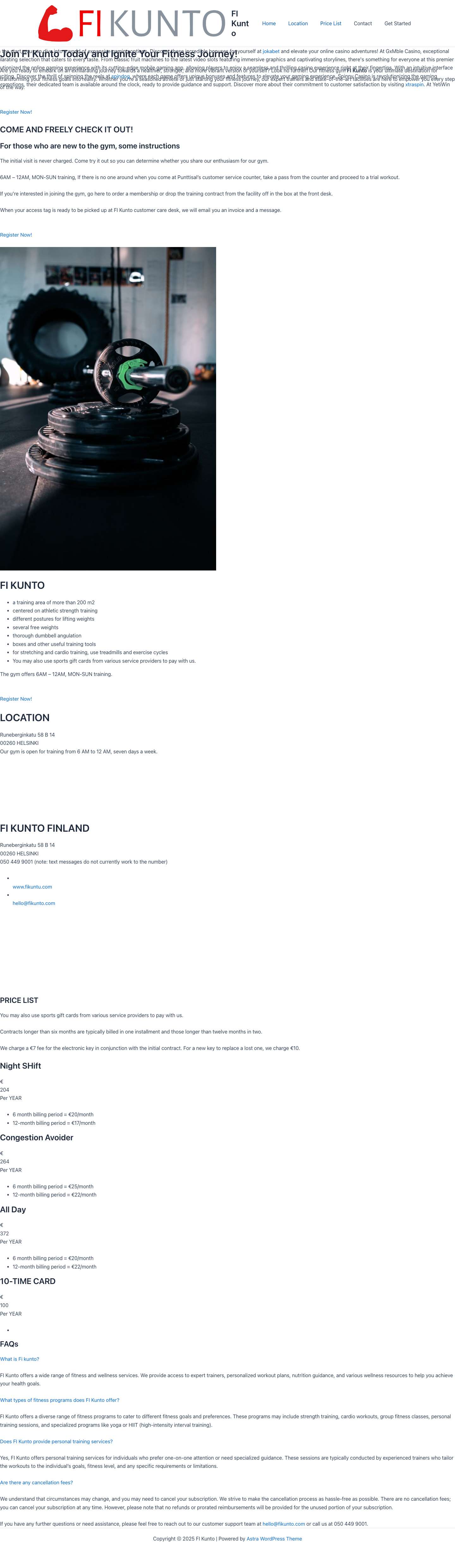 FI Kunto - Full Screenshot