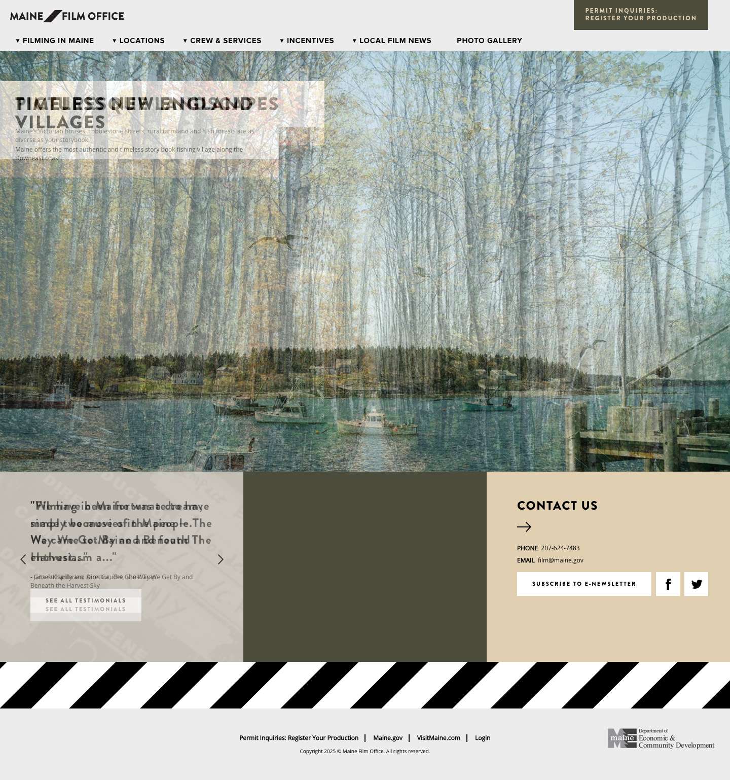 Film In Maine - Full Screenshot