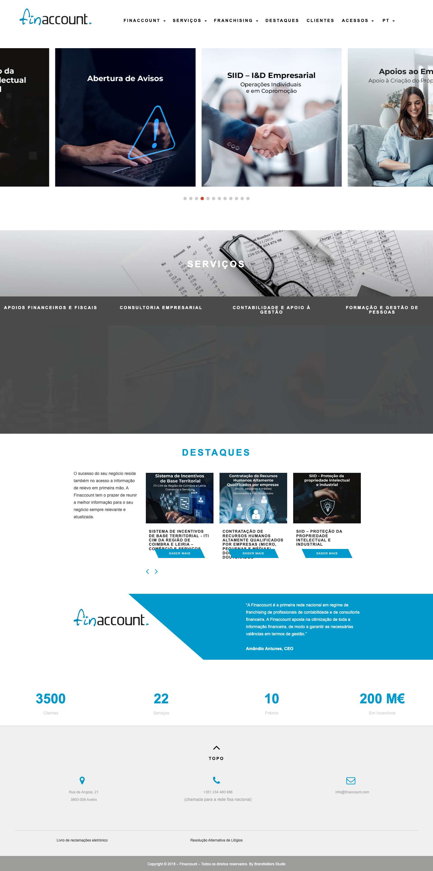 Finaccount - Full Screenshot