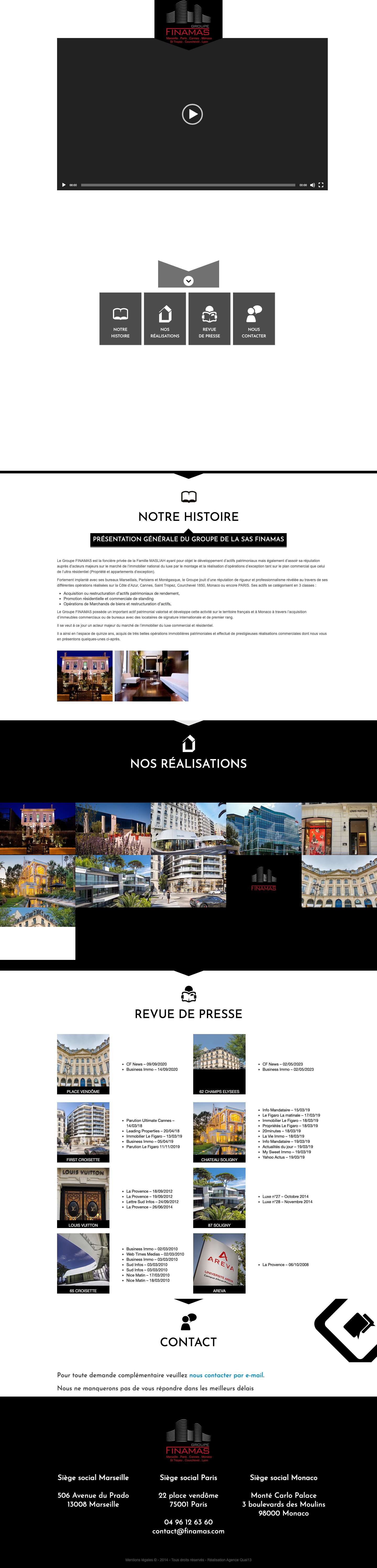 Finamas - Full Screenshot