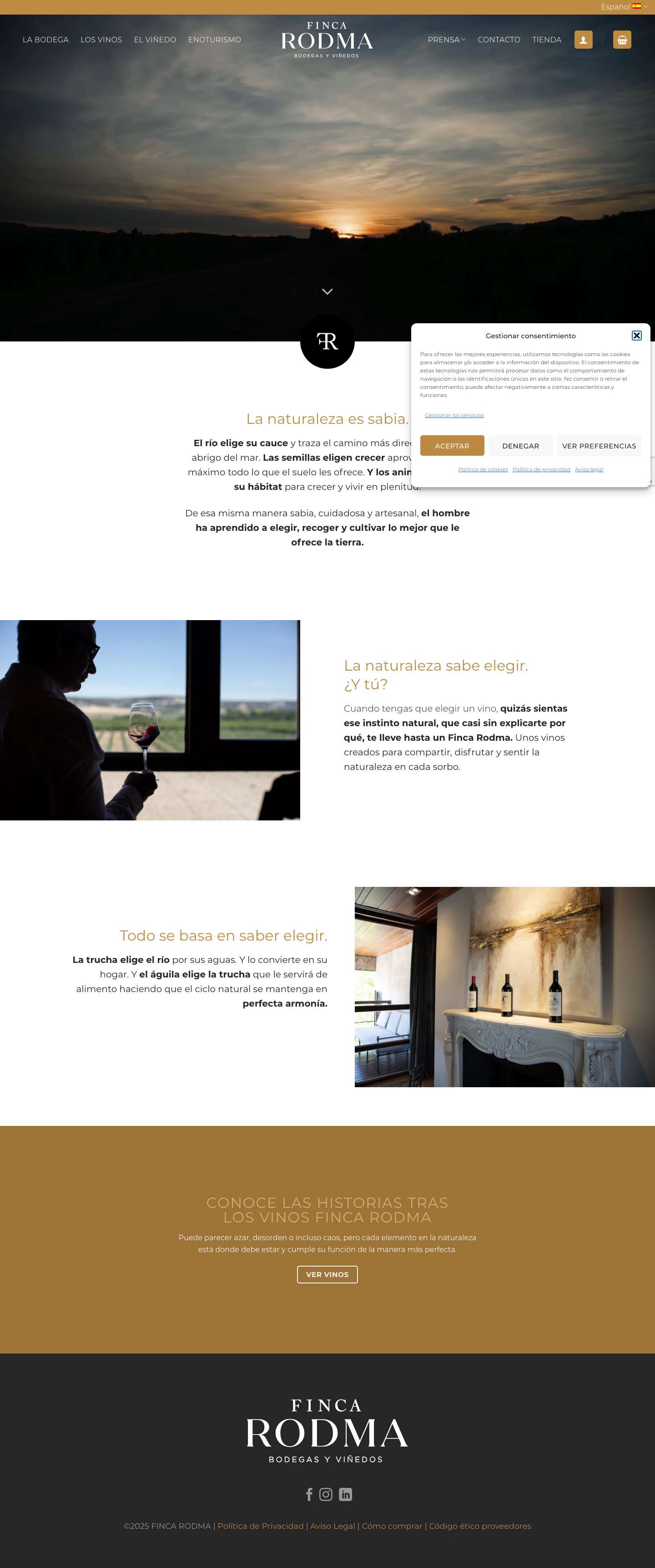 Inicio - Finca Rodma - Full Screenshot