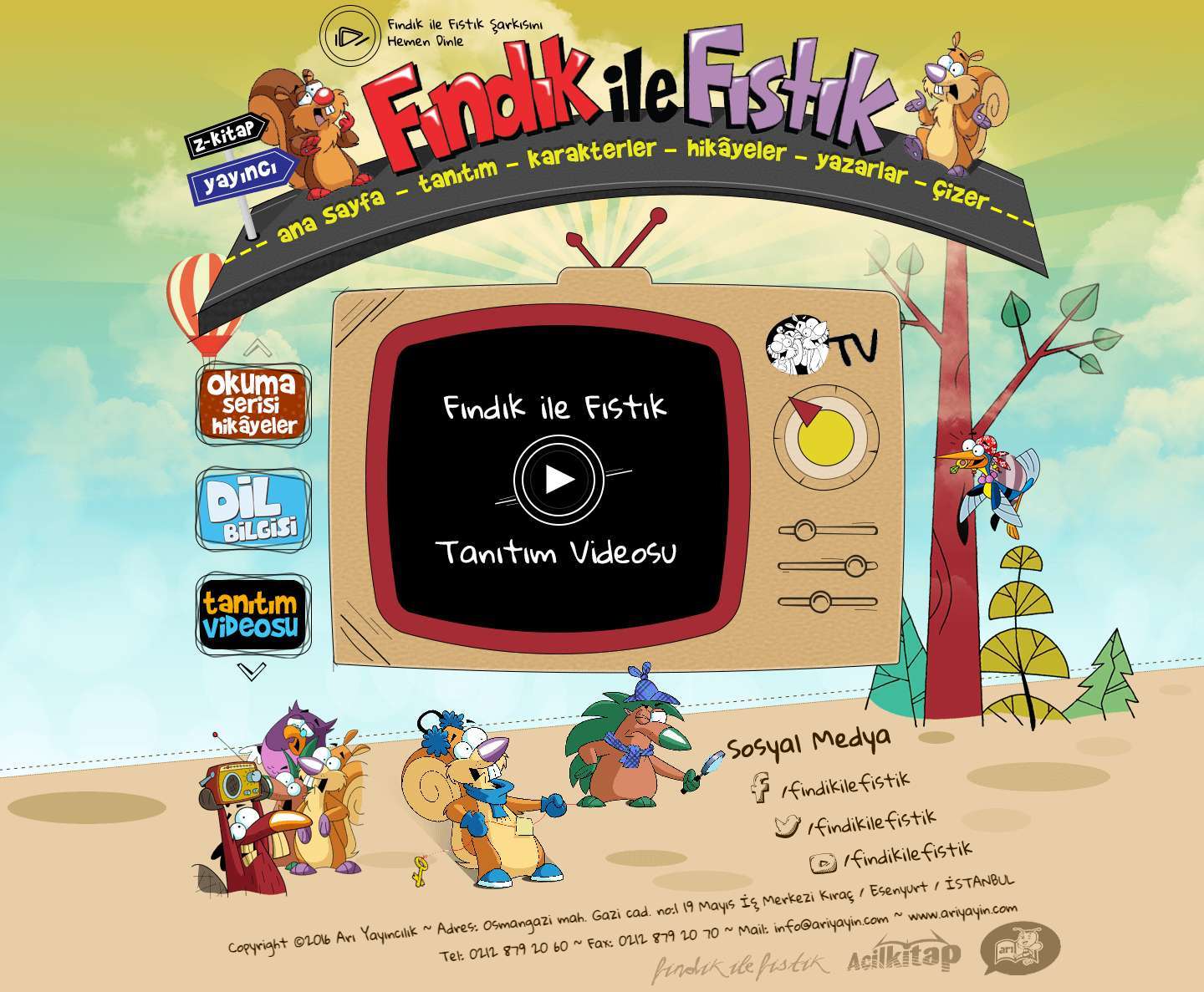 Fındık ile Fıstık Okuyorum Anlıyorum Seti - Full Screenshot