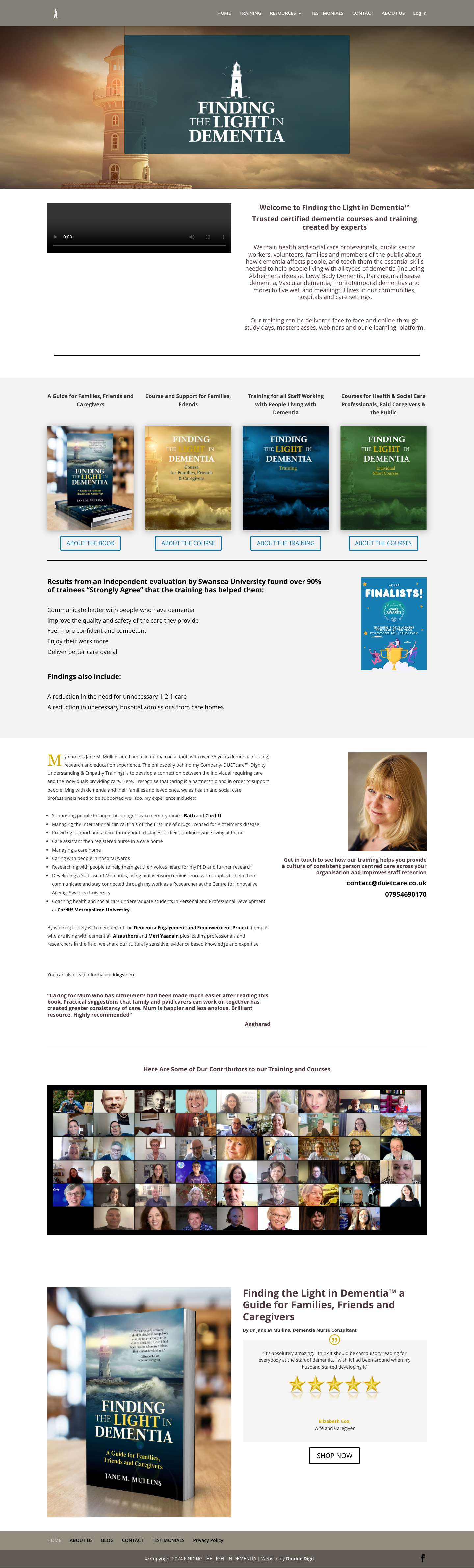 Finding The Light in Dementia | Dementia Courses Online - Full Screenshot