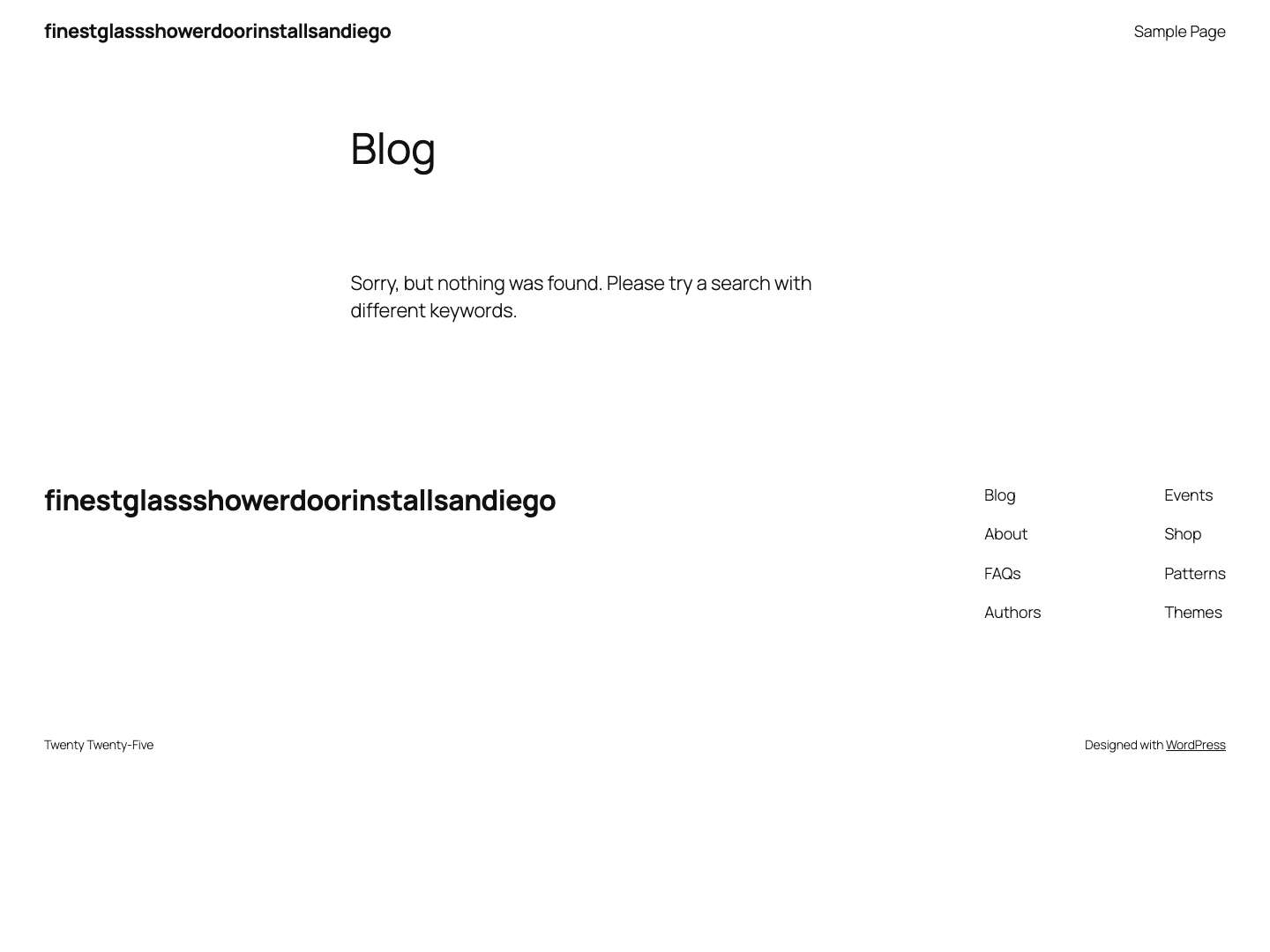 finestglassshowerdoorinstallsandiego - Full Screenshot