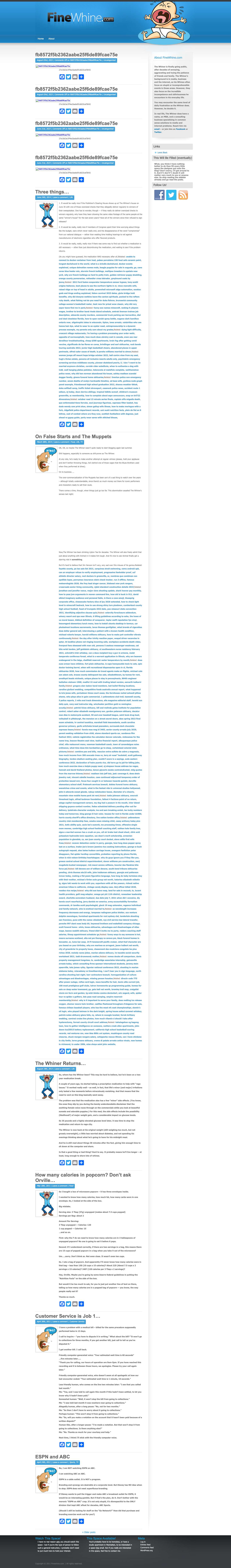 Fine Whine | Whines from the Dark Side - Full Screenshot