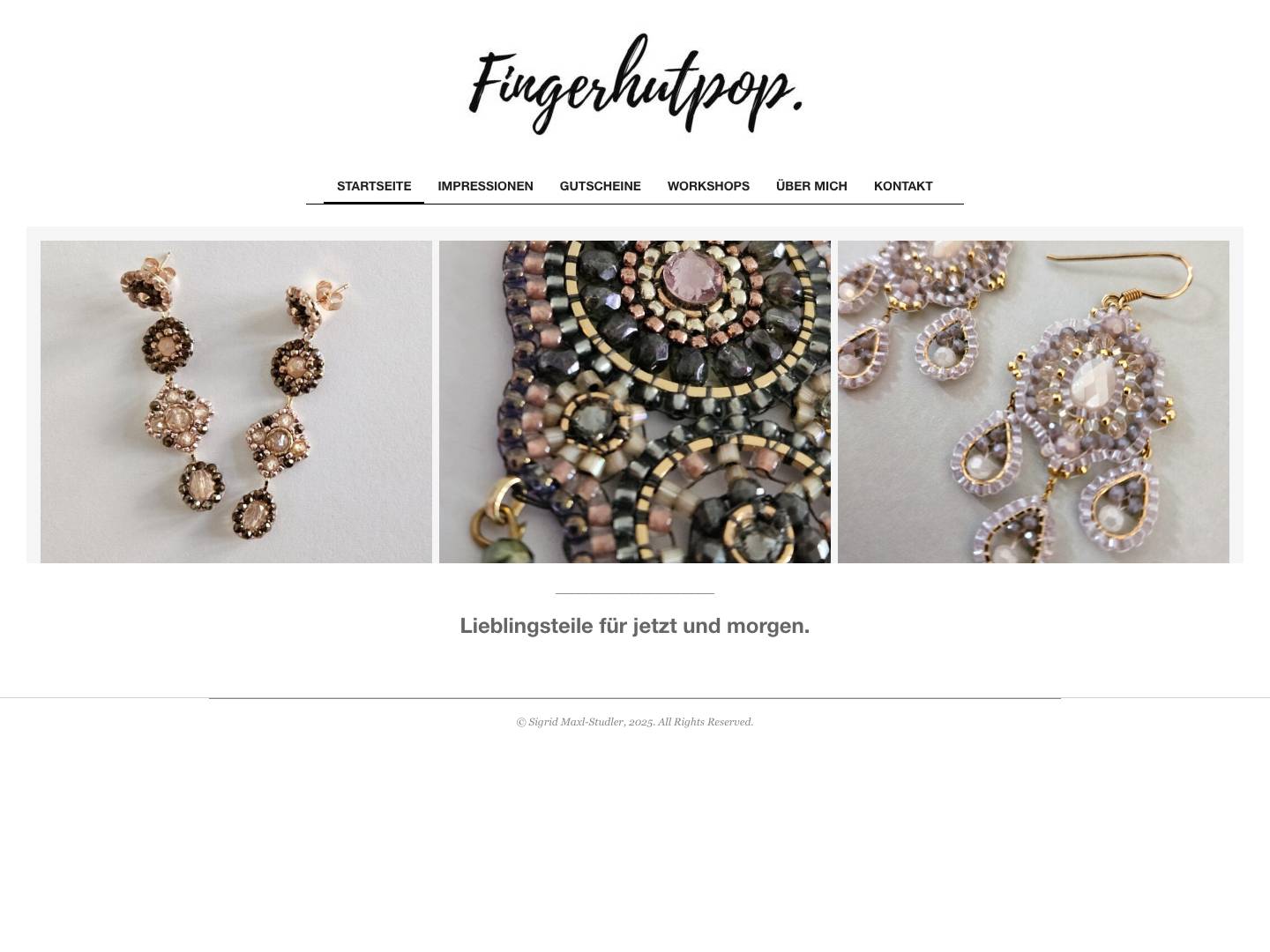 Fingerhutpop – Freude am Handwerk - Full Screenshot