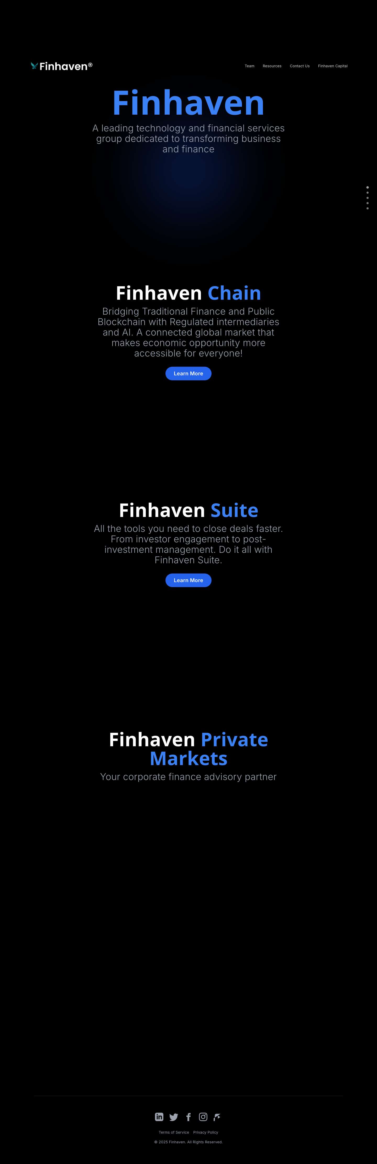 Home - Finhaven™ Technology Inc.Finhaven HeaderFinhaven® - Full Screenshot