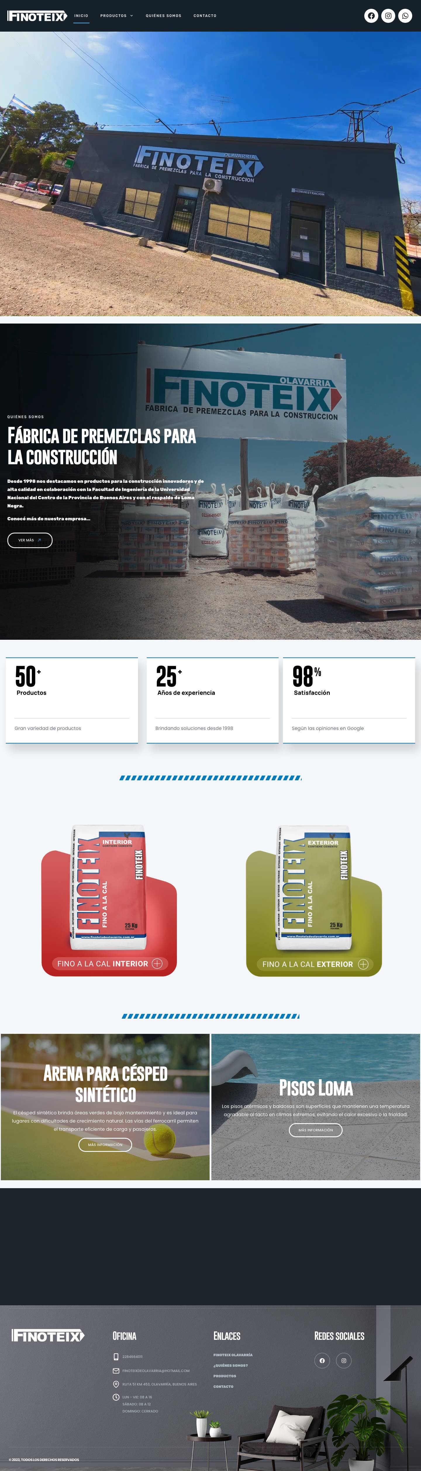 Finoteix Olavarría | Finoteix Olavarría - Full Screenshot