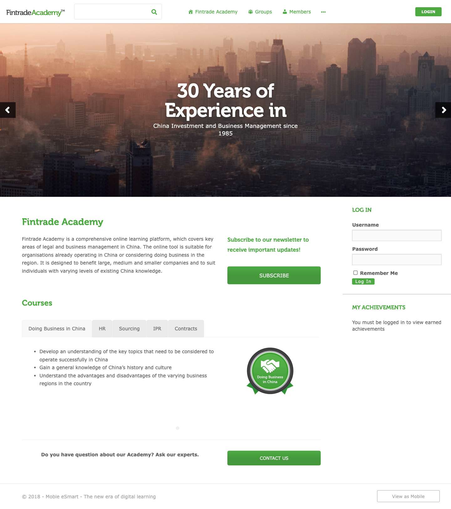 Fintrade Academy - Full Screenshot