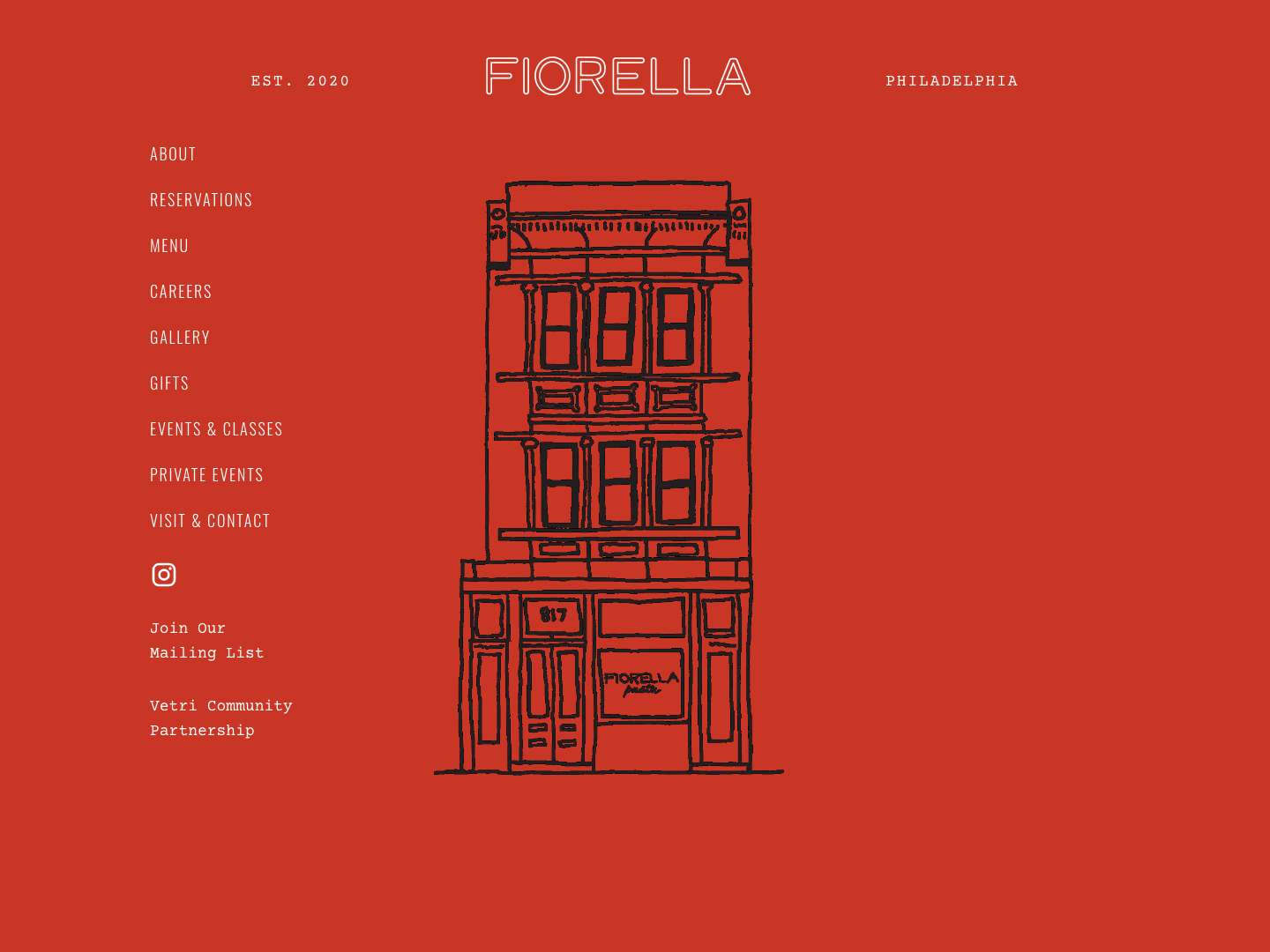 Fiorella – Marc Vetri Pasta Bar - Full Screenshot