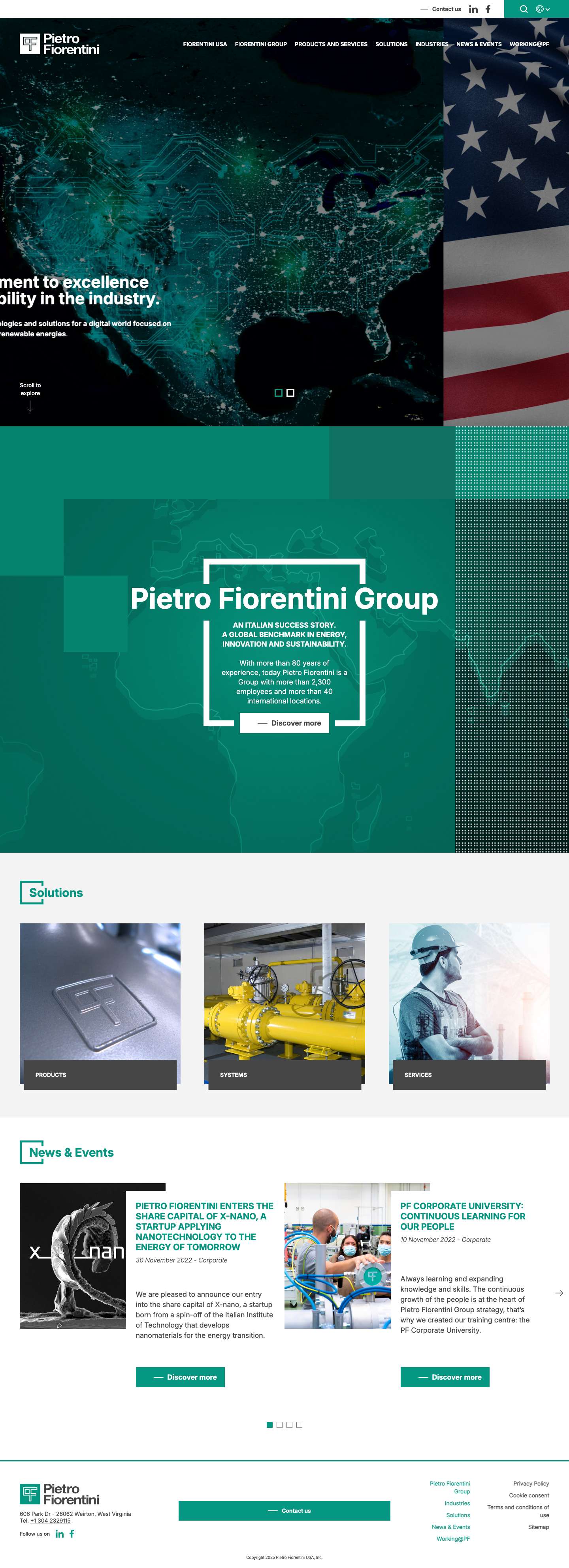 Technological solutions for the multi-gas system - Pietro Fiorentini USA - Full Screenshot