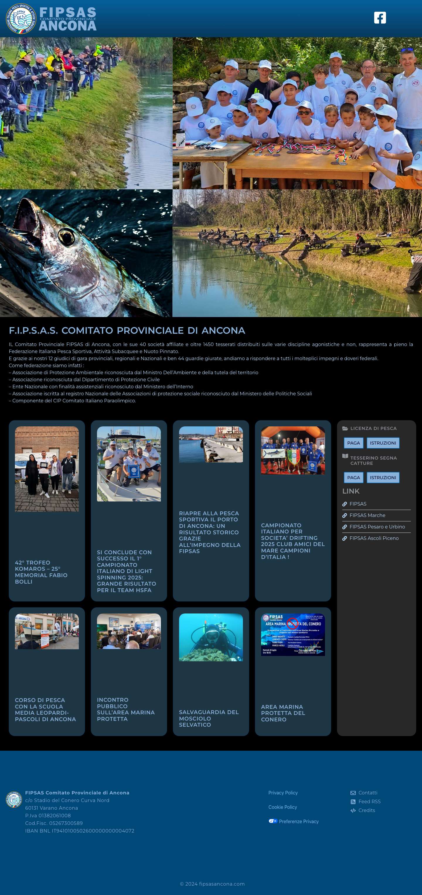 FIPSAS Ancona - Full Screenshot