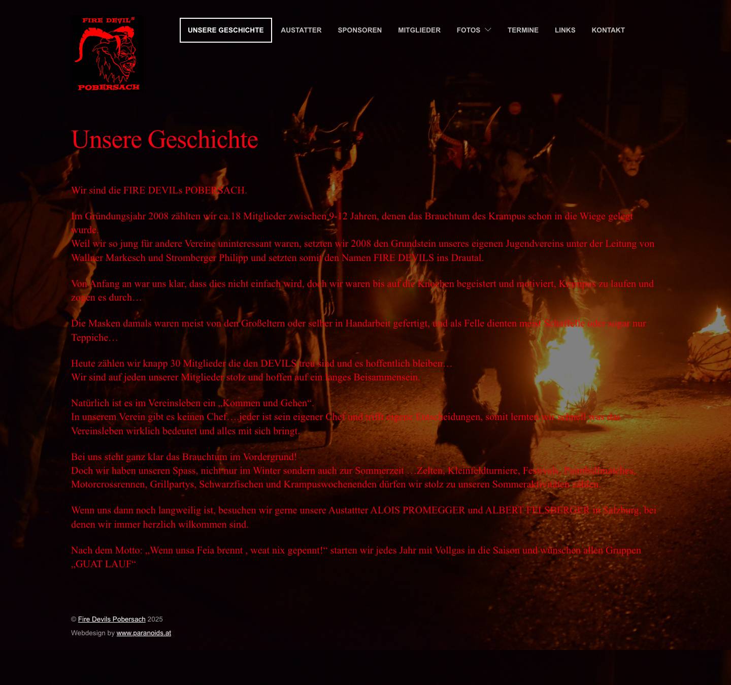 Fire Devils Pobersach – Krampus Gruppe - Full Screenshot