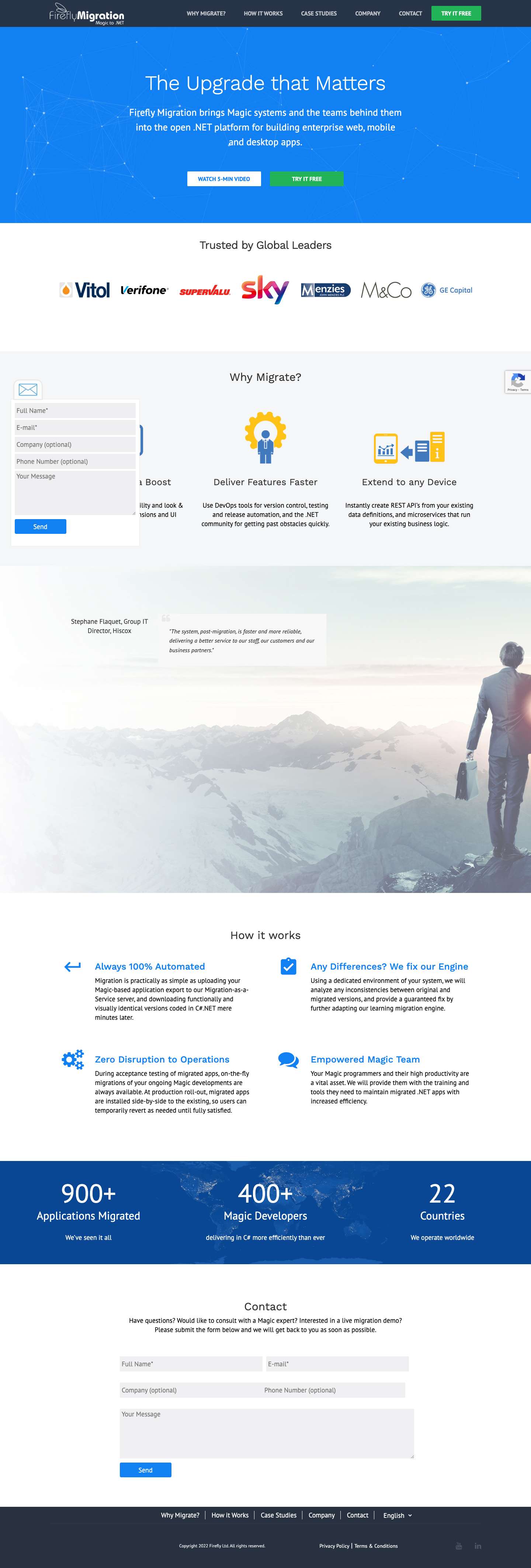 100% Automated Magic to .NET Migration - Firefly Migration - Full Screenshot
