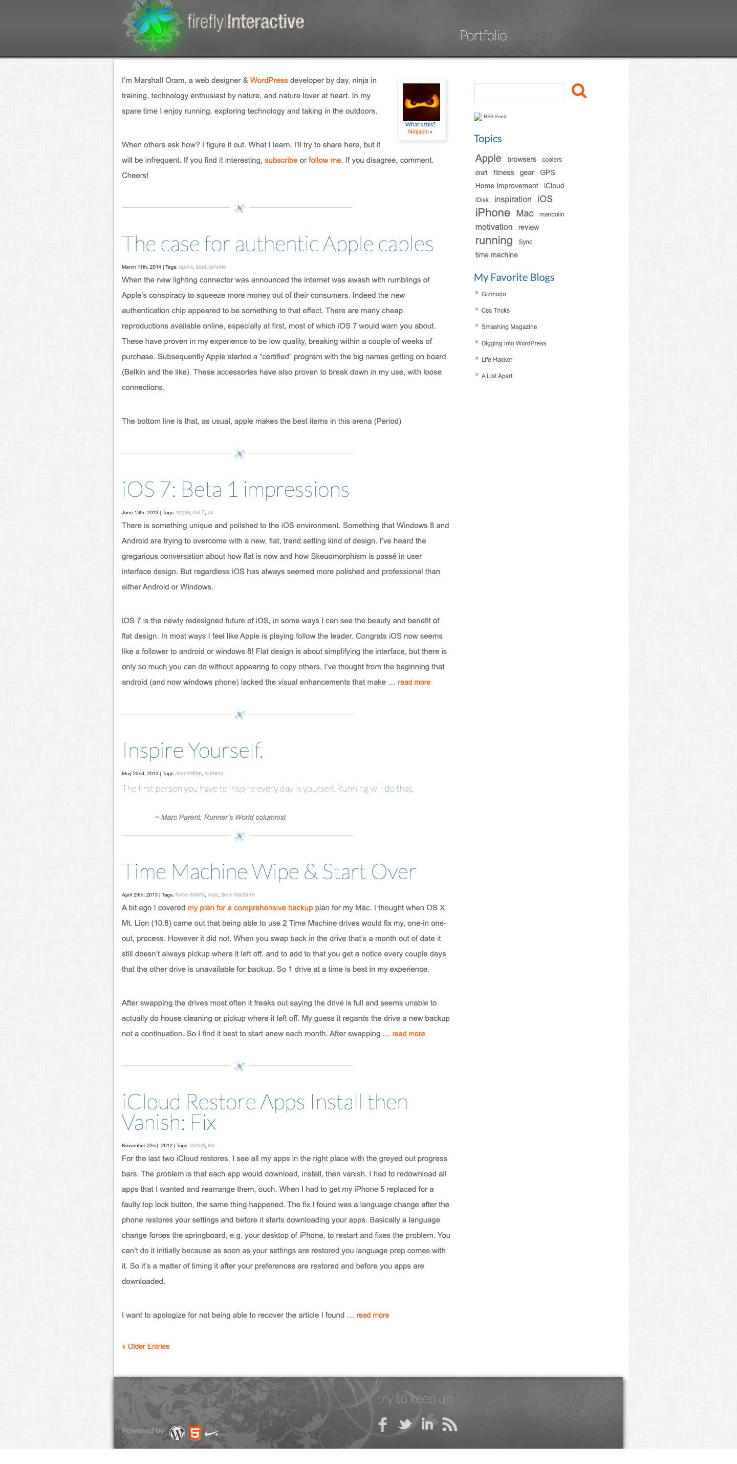 firefly|Interactive - Full Screenshot