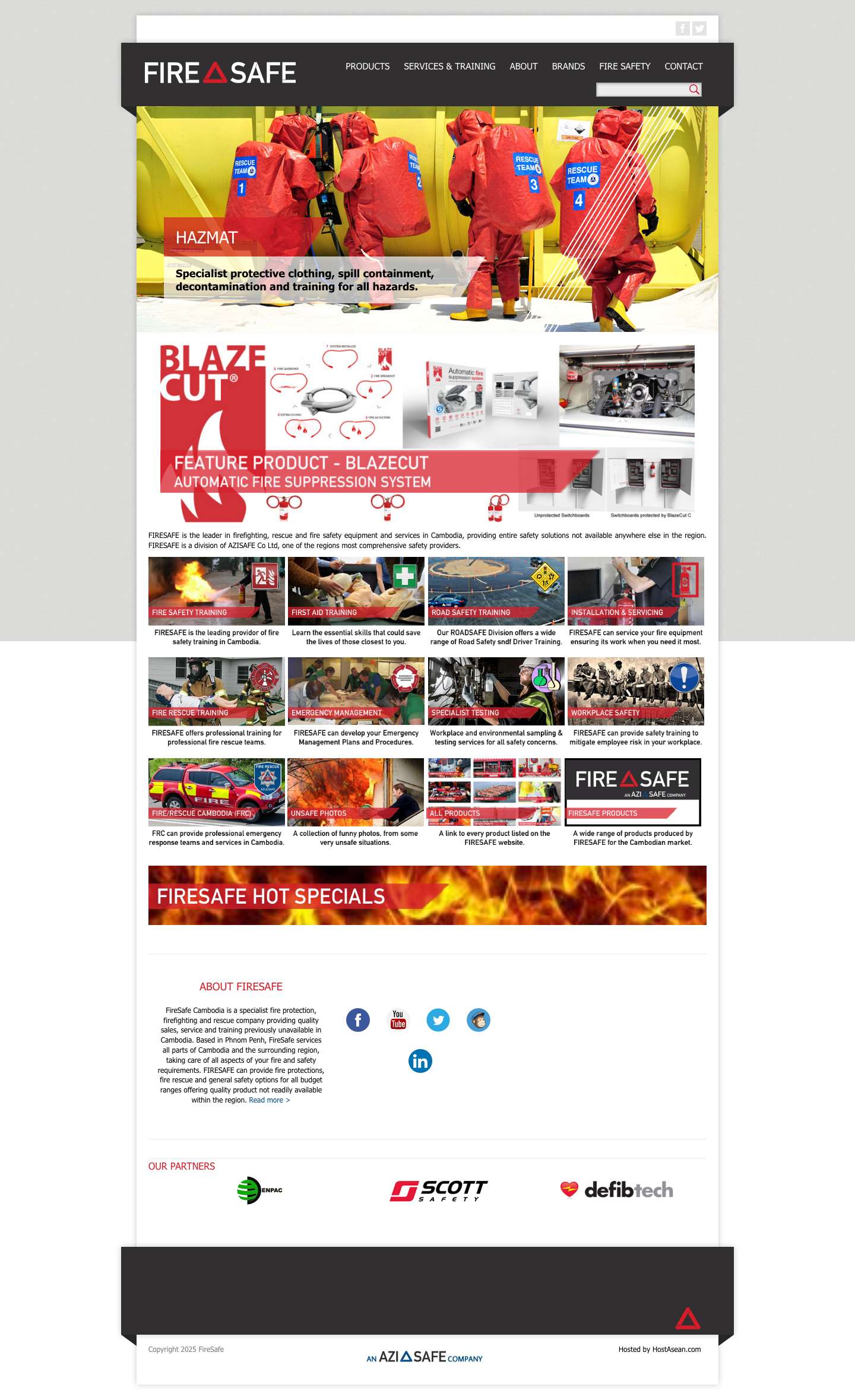 Home - FireSafe - Full Screenshot