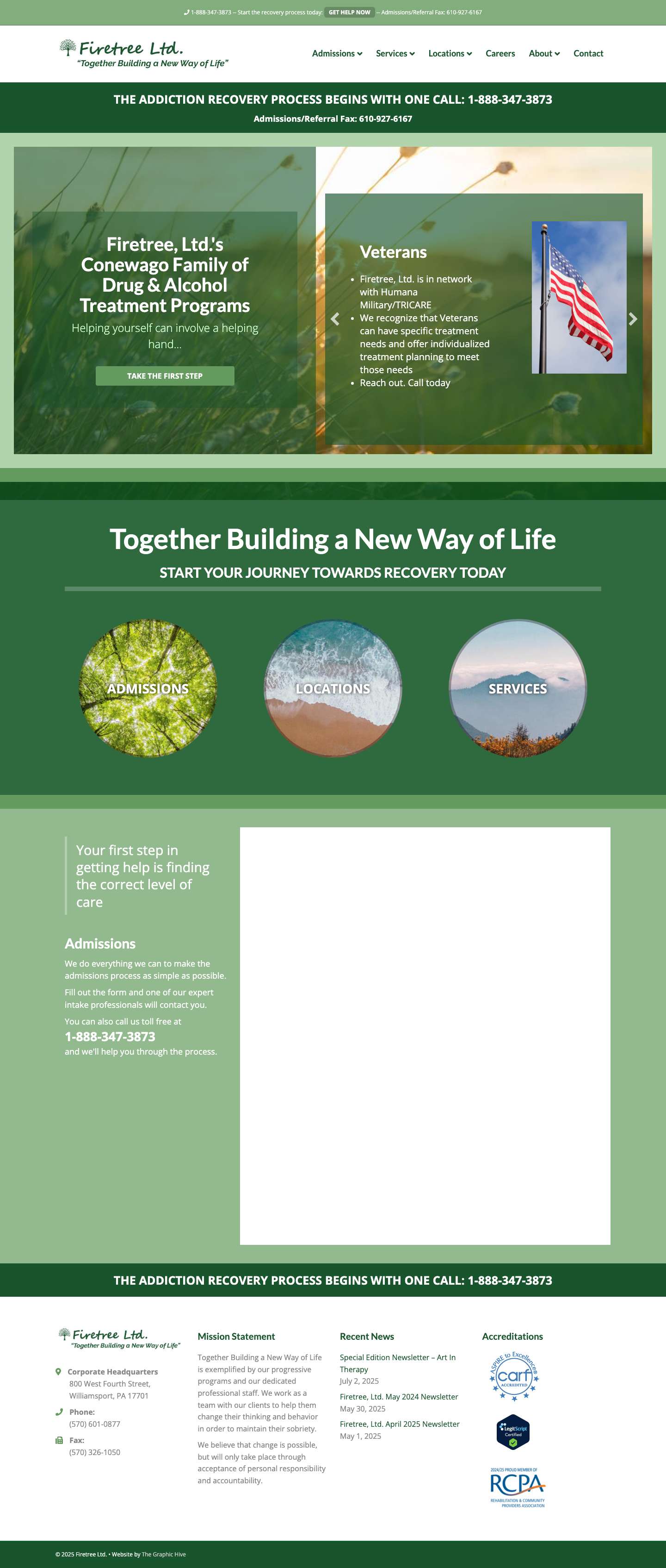 Together Building a New Way of Life - Firetree Ltd. - Full Screenshot
