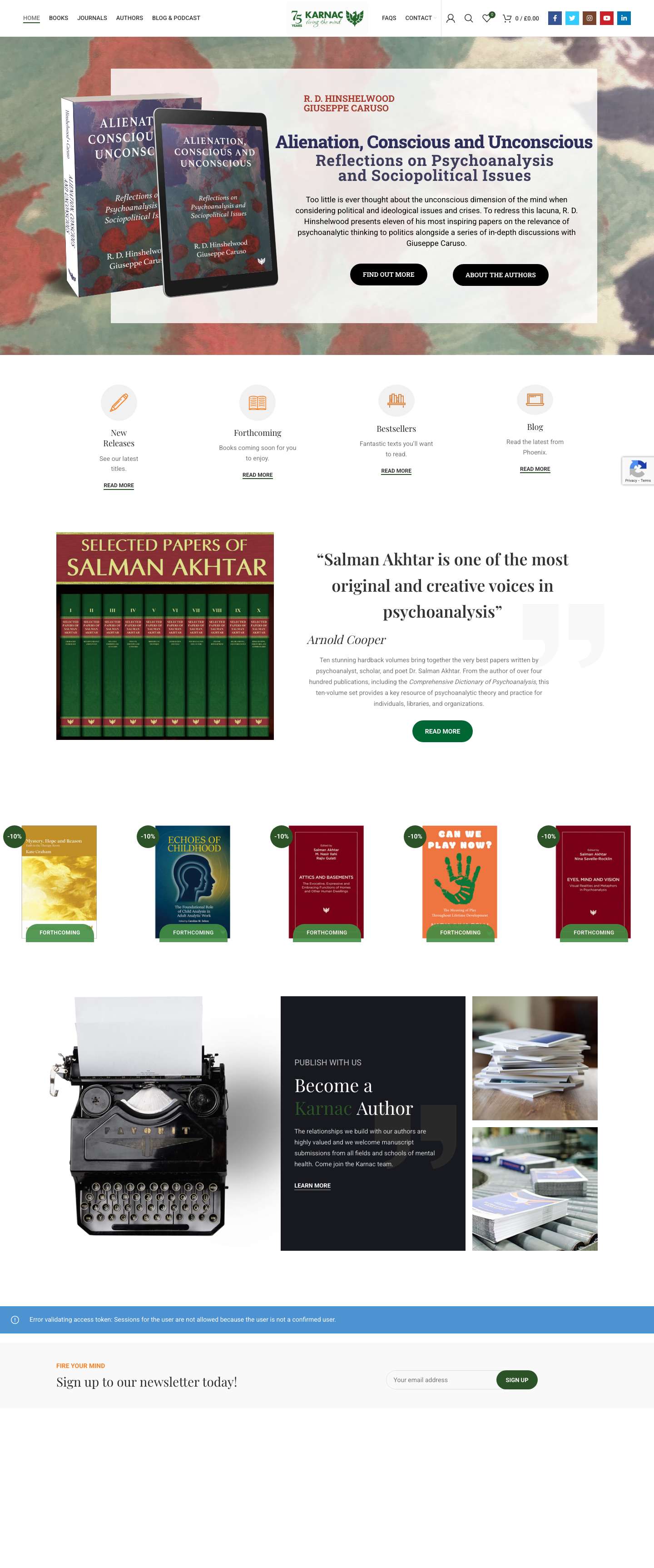 Home Books | Firing The Mind - Full Screenshot