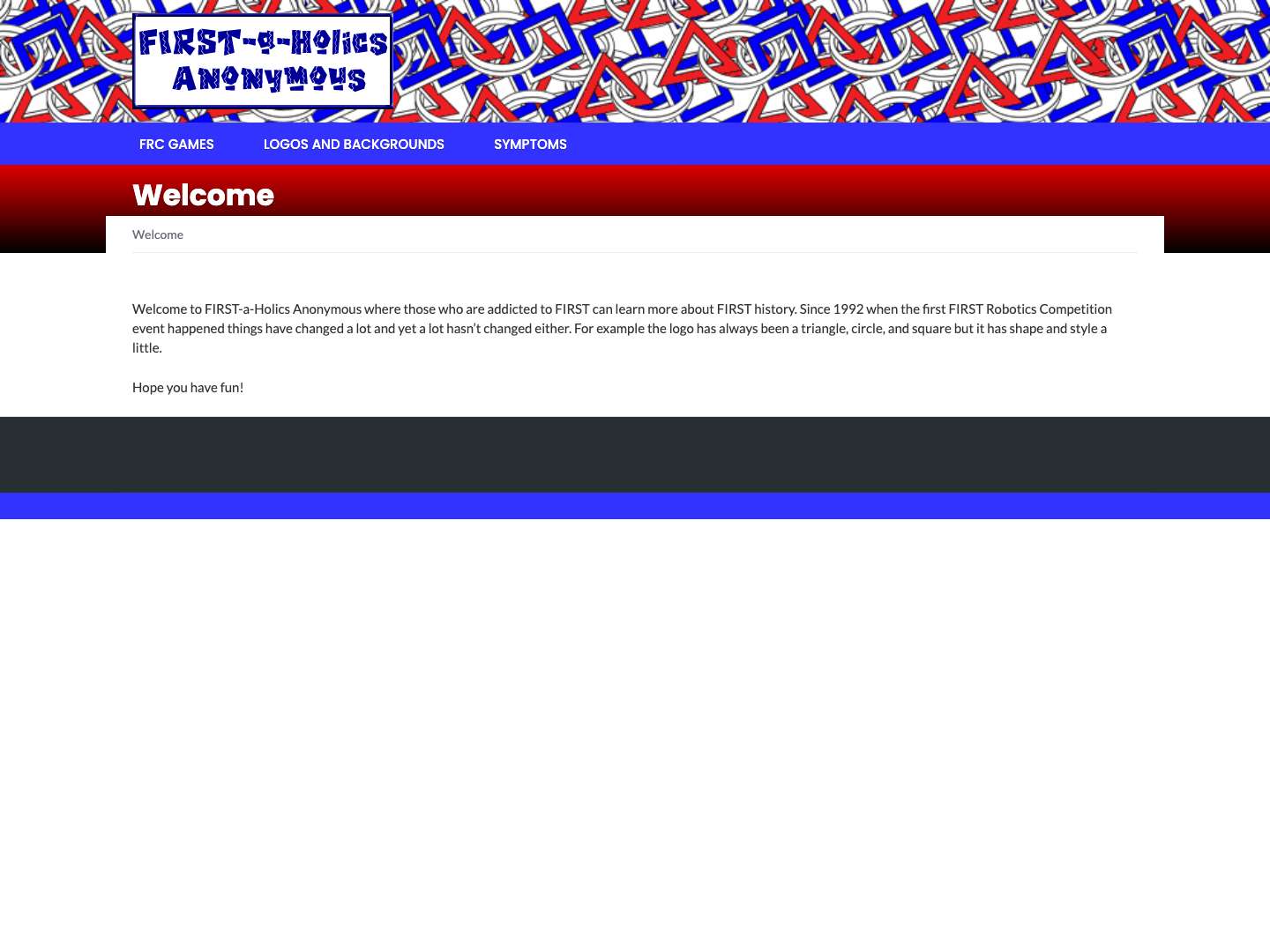 FIRST-a-Holics - Full Screenshot