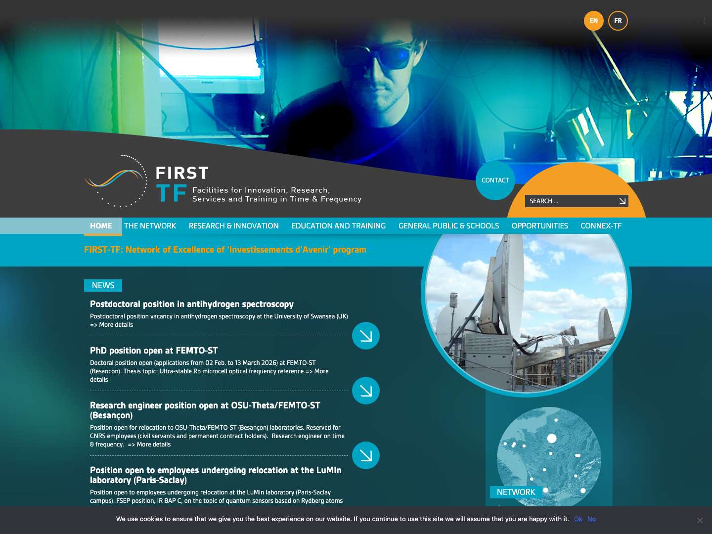 Accueil - FIRST-TF - Full Screenshot