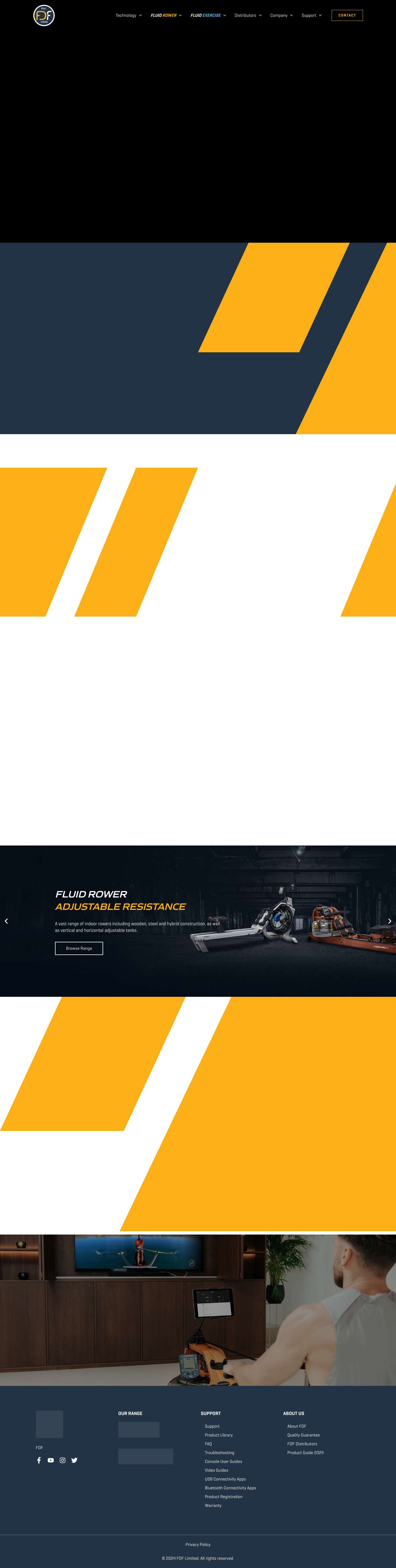 FDF Fluid Resistance – Adjustable Fluid Resistance Machines - Full Screenshot