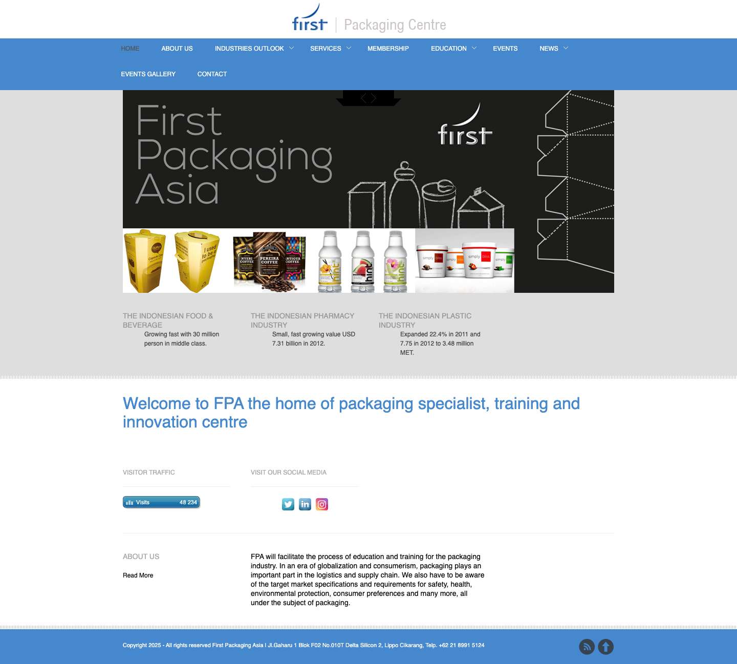 First Packaging Asia | Packaging Centre - Full Screenshot