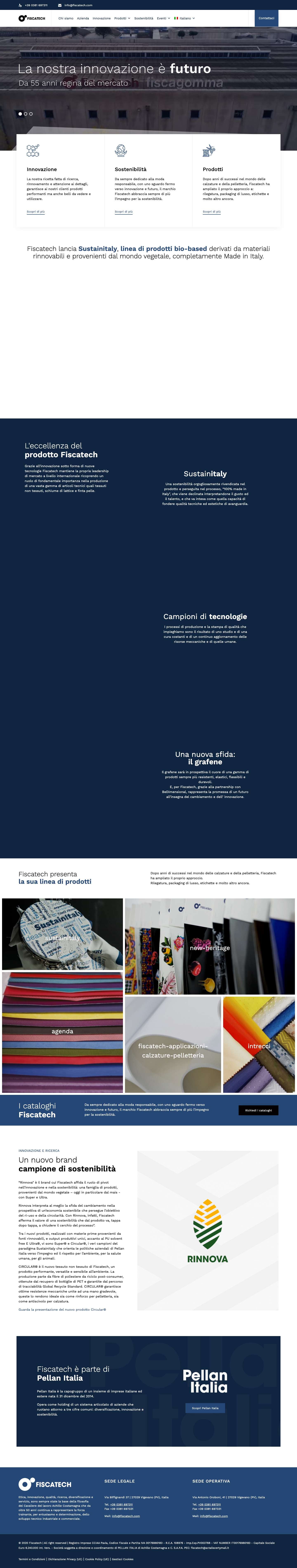 Home - Fiscatech - Full Screenshot