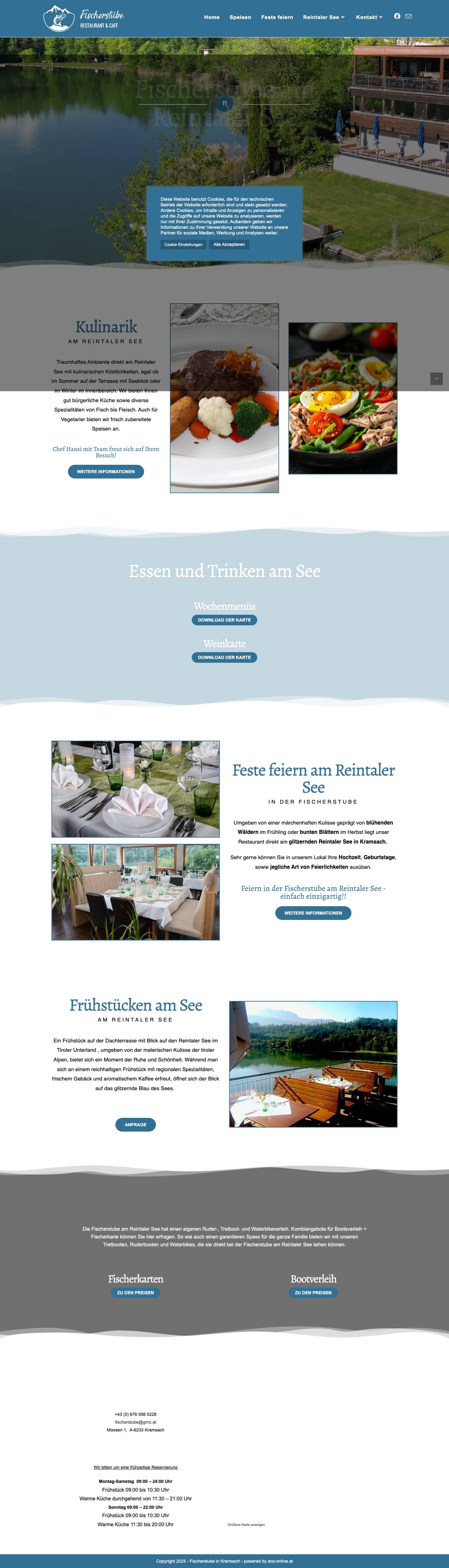Home - Fischerstube in Kramsach - Full Screenshot