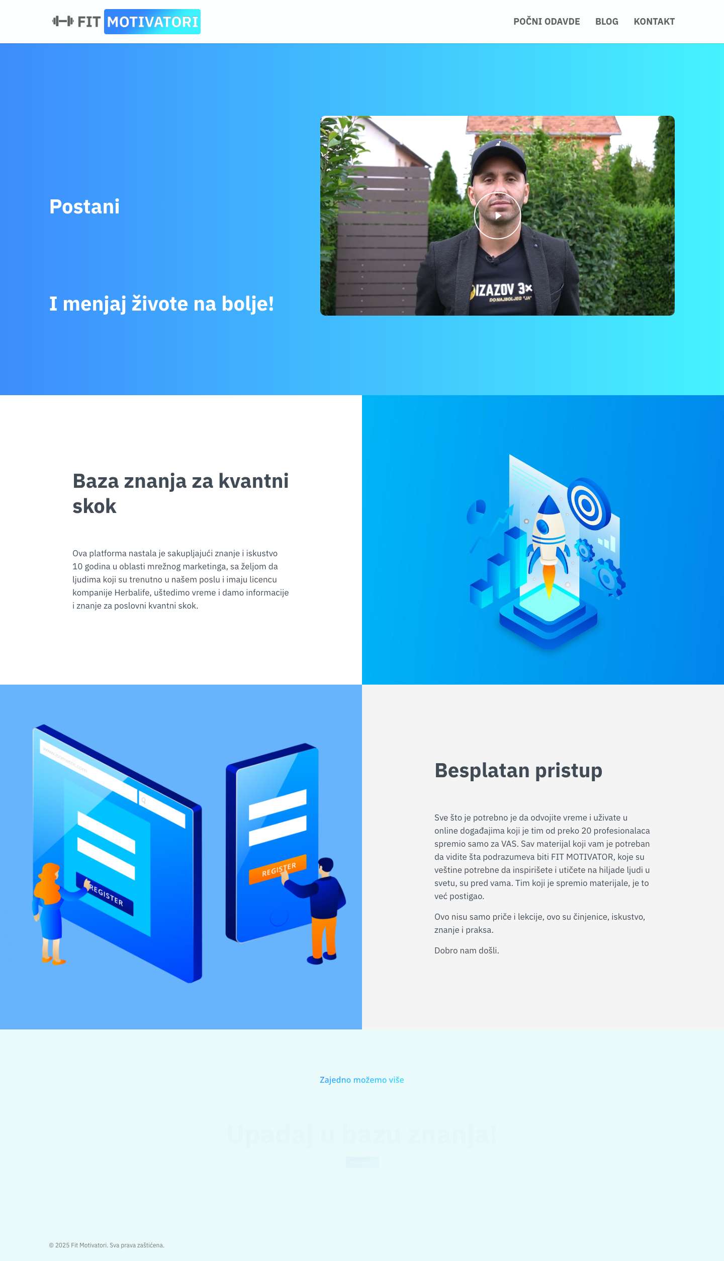 Postani Profesionalni Fit Motivator - Menjaj živote na bolje - Full Screenshot