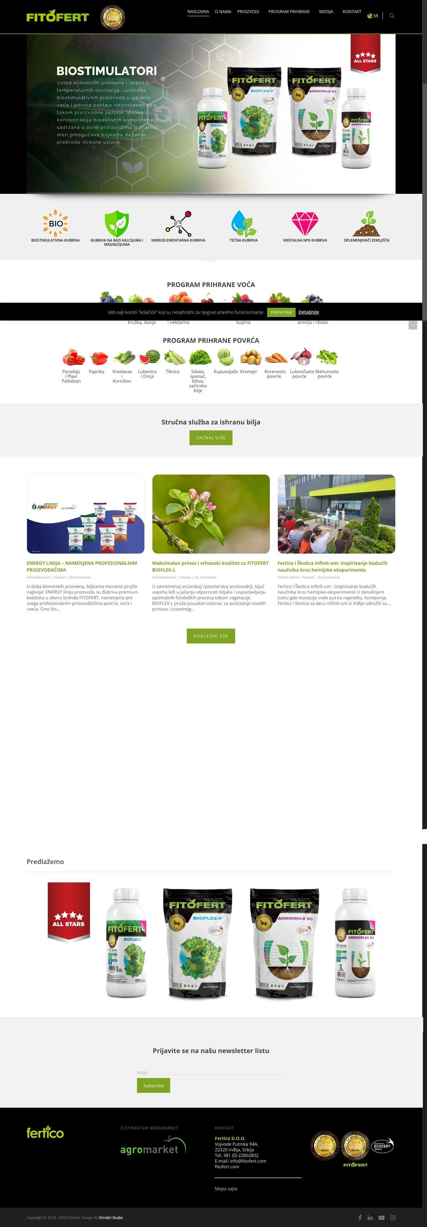 Fitofert - Agromarket - Full Screenshot