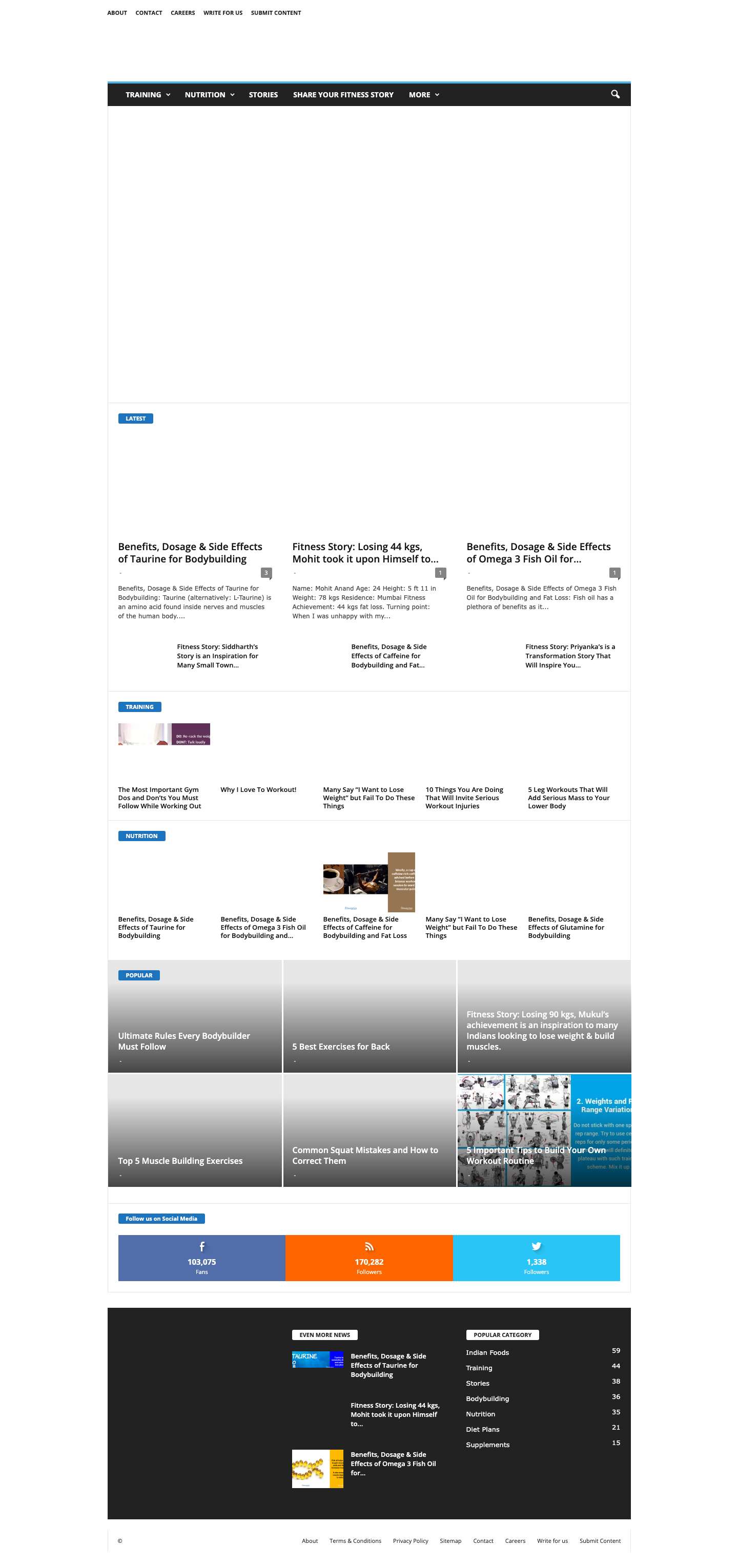 Fitsaurus : The Fitness Thesaurus - Full Screenshot