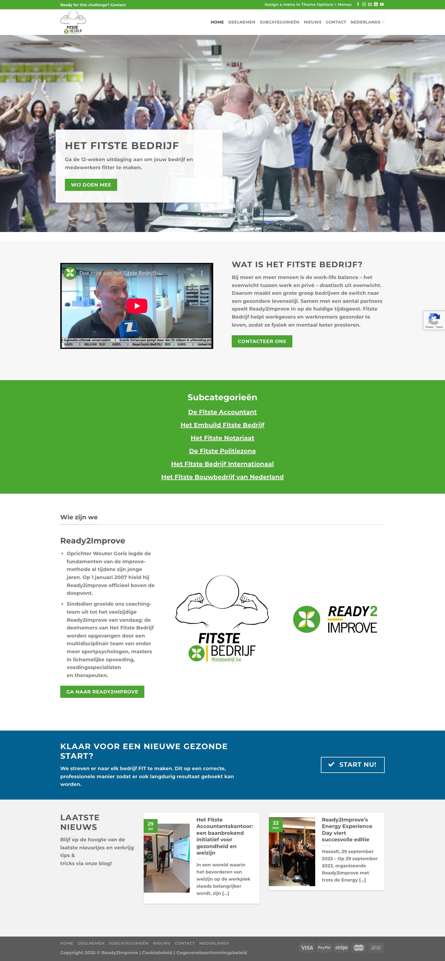 Het Fitste Bedrijf – WORDT JOUW BEDRIJF HET FITSTE BEDRIJF? - Full Screenshot