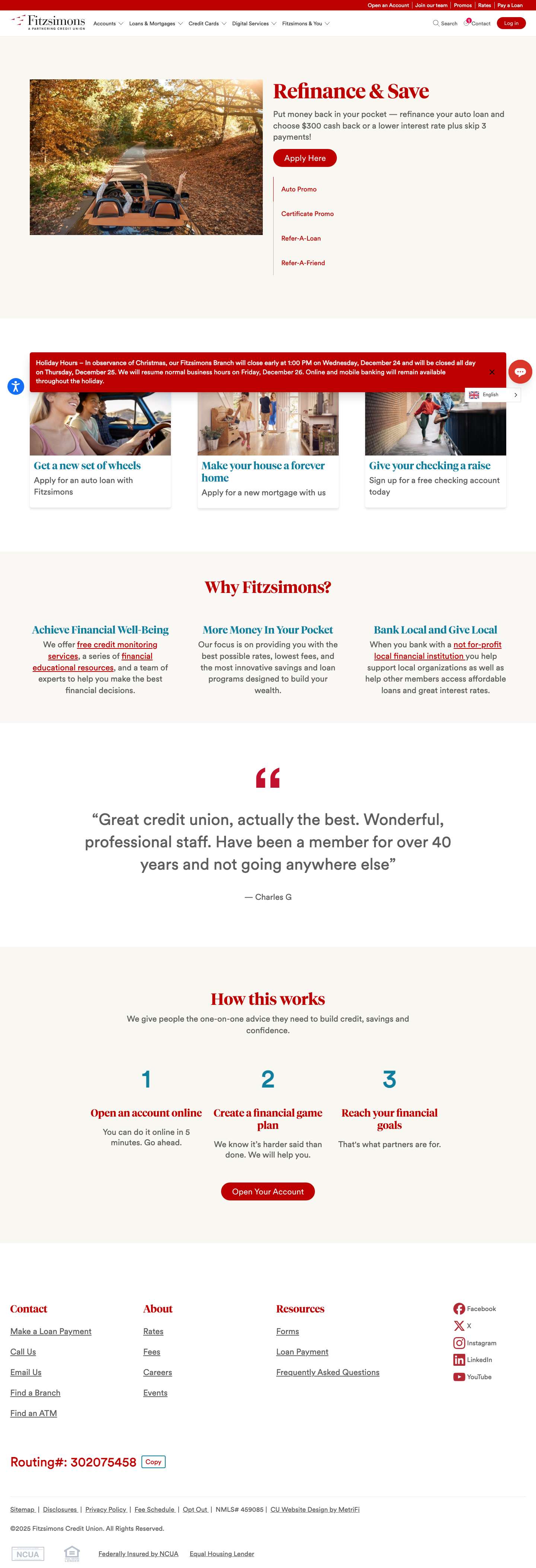 Homepage - Fitzsimons Credit UnionClose modal windowClose modal windowClose modal windowClose modal windowClose modal windowClose modal windowClose modal windowClose modal windowClose modal window - Full Screenshot