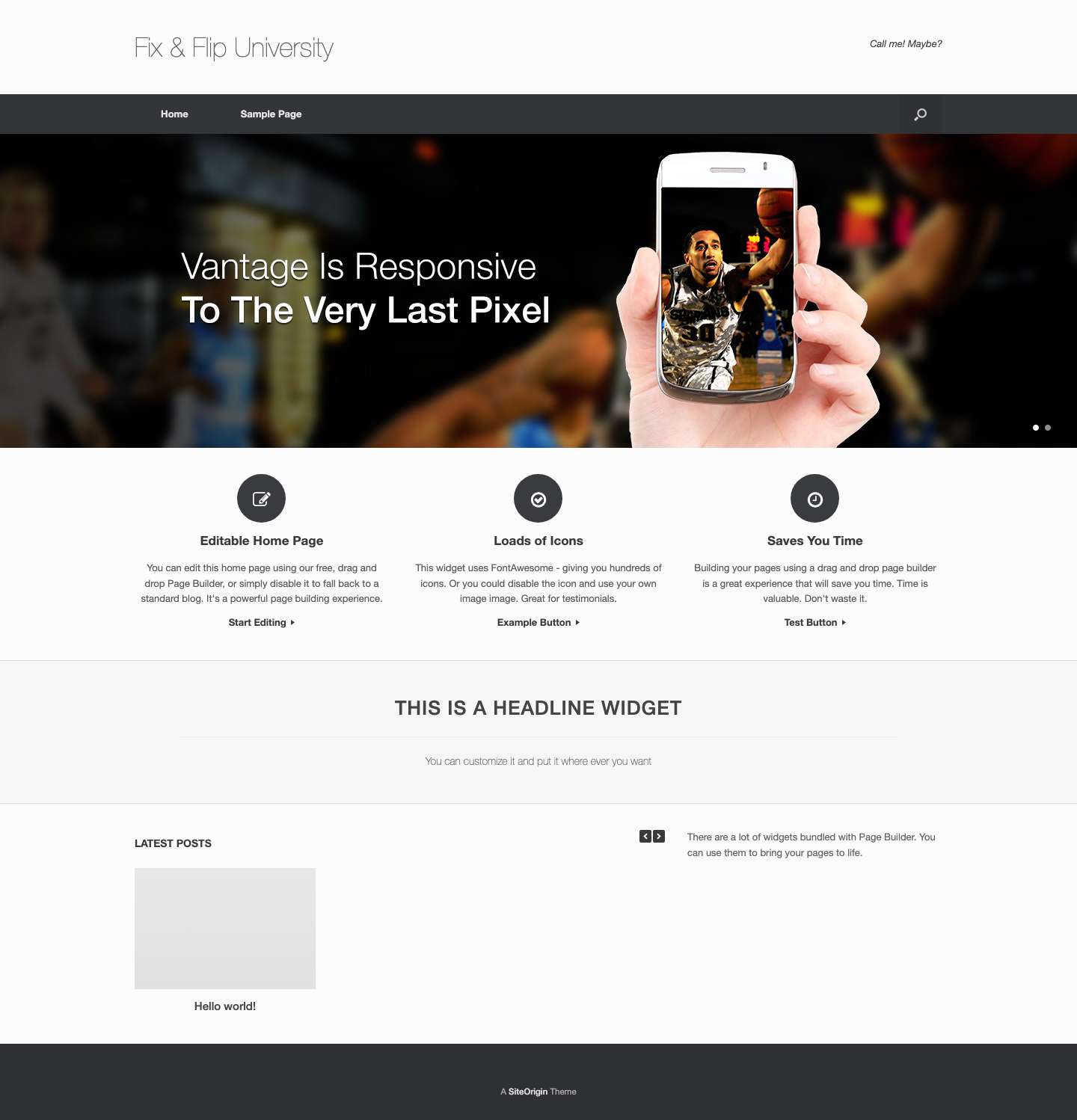 Fix & Flip University - Full Screenshot