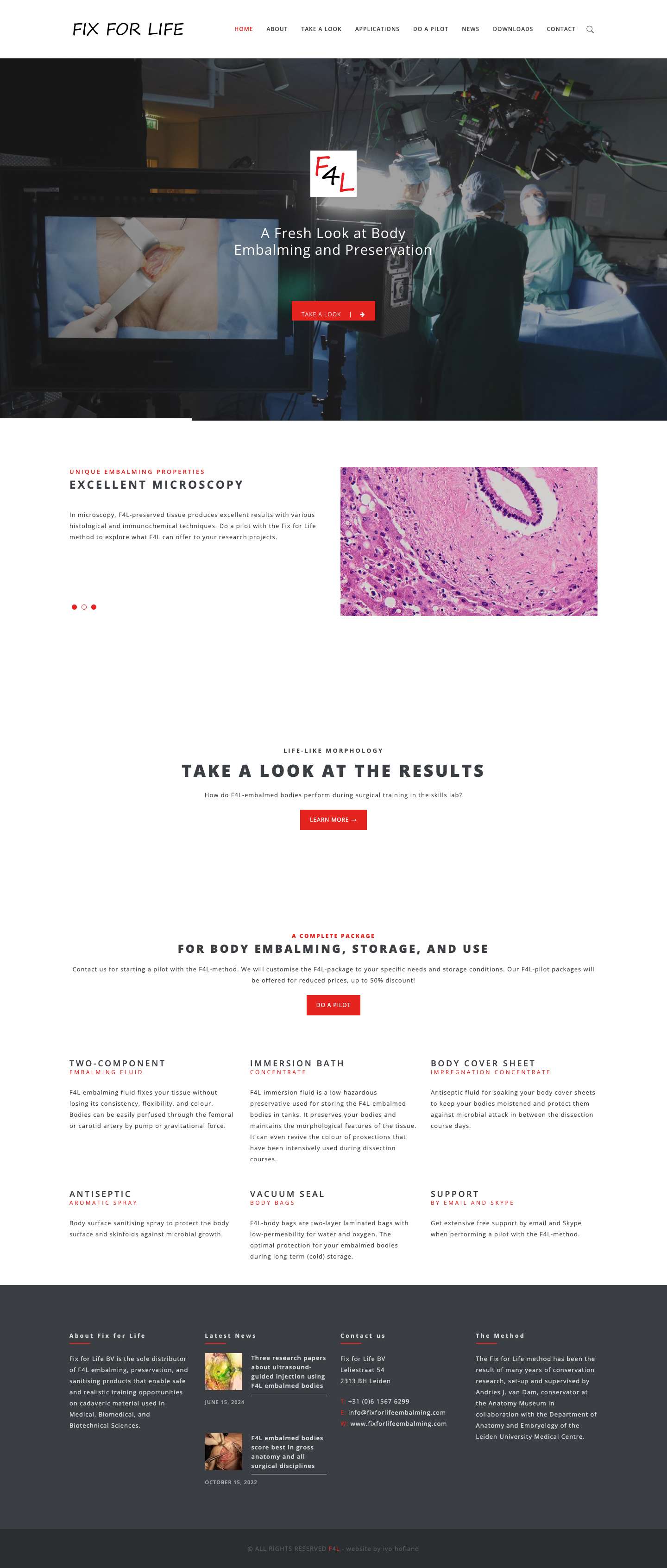 Fix for Life – A Fresh Look at Body Embalming and Preservation - Full Screenshot