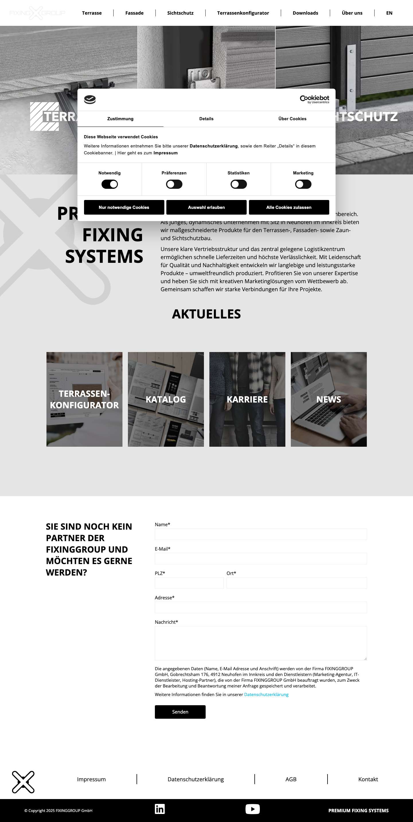 Home - Fixinggroup - Full Screenshot