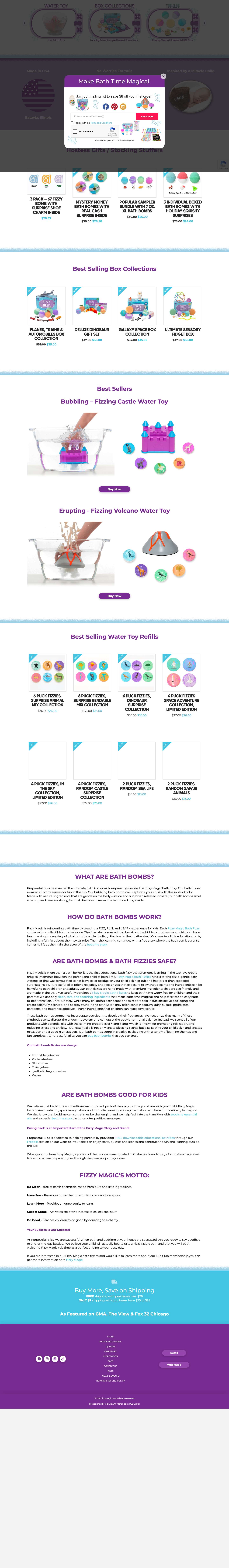 Educational Bath Toys & Fizzies - Full Screenshot