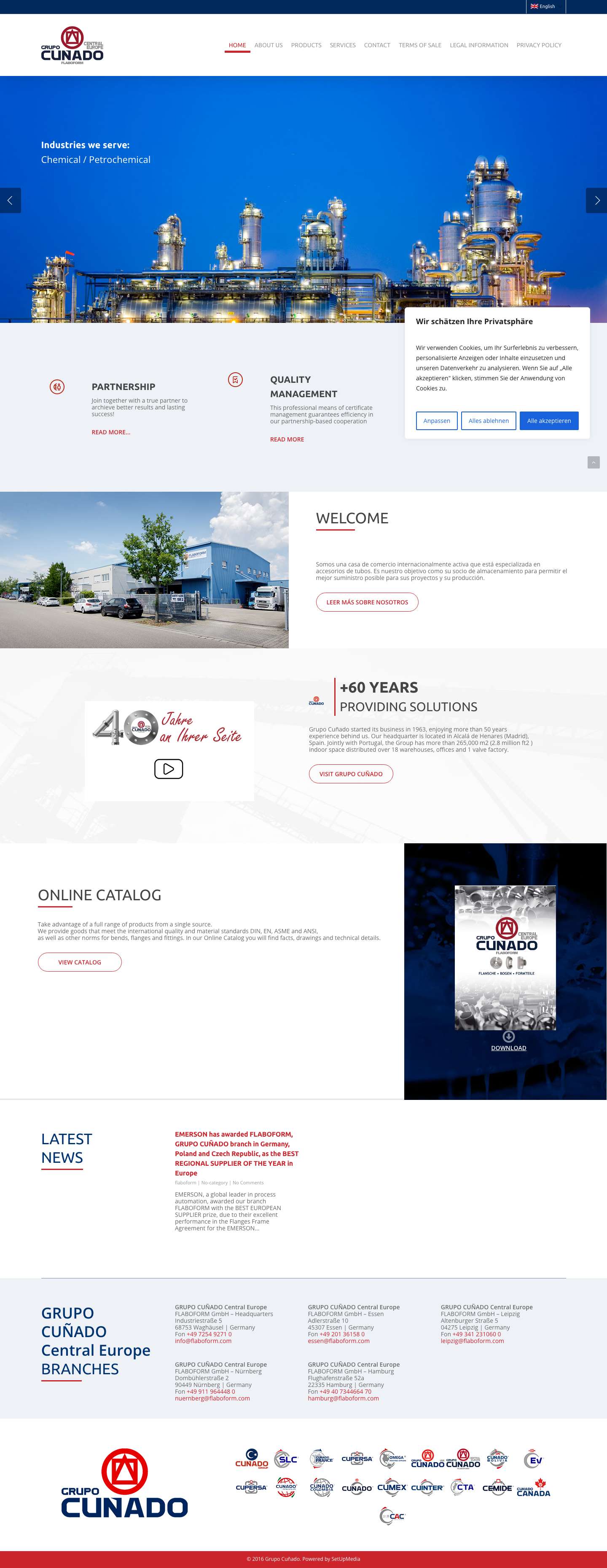 Home - FLABOFORM - Full Screenshot