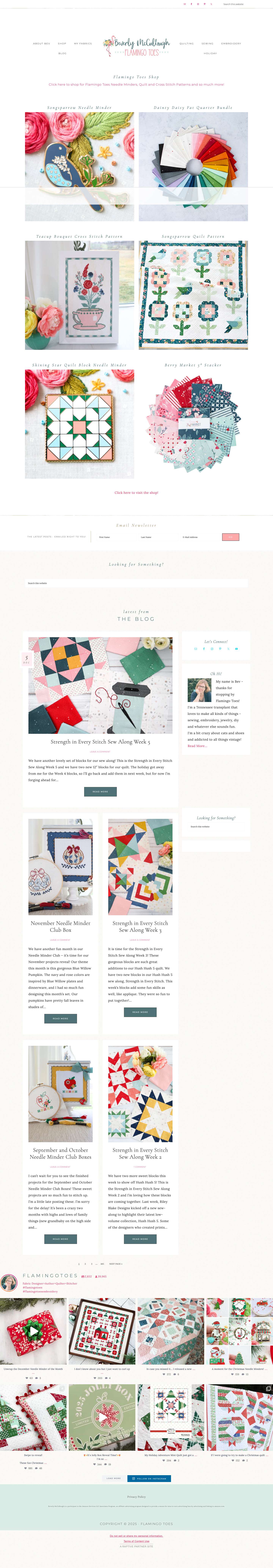 Flamingo ToesEmailFacebookInstagramPinterestTwitterEmailFacebookInstagramPinterestTwitterYouTube - Full Screenshot