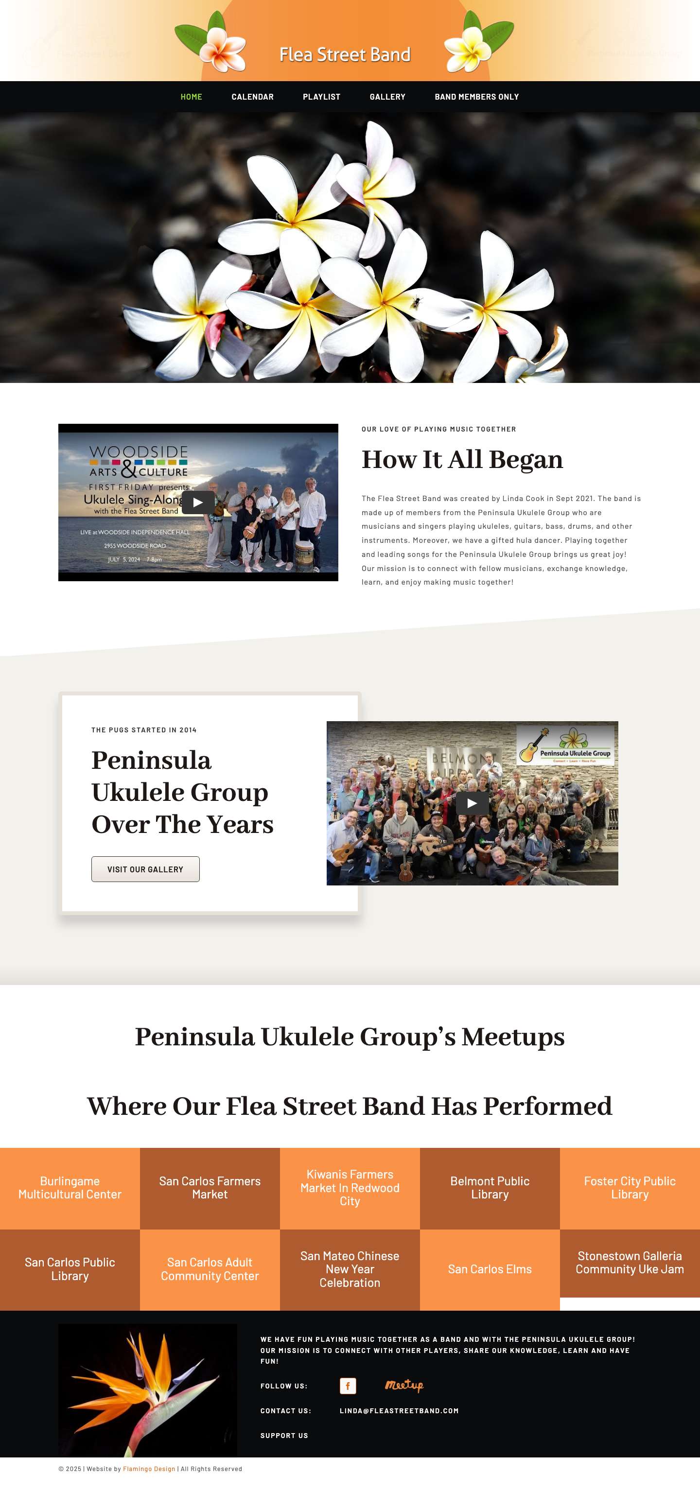 Flea Street Band – Connect – Learn – Have Fun - Full Screenshot