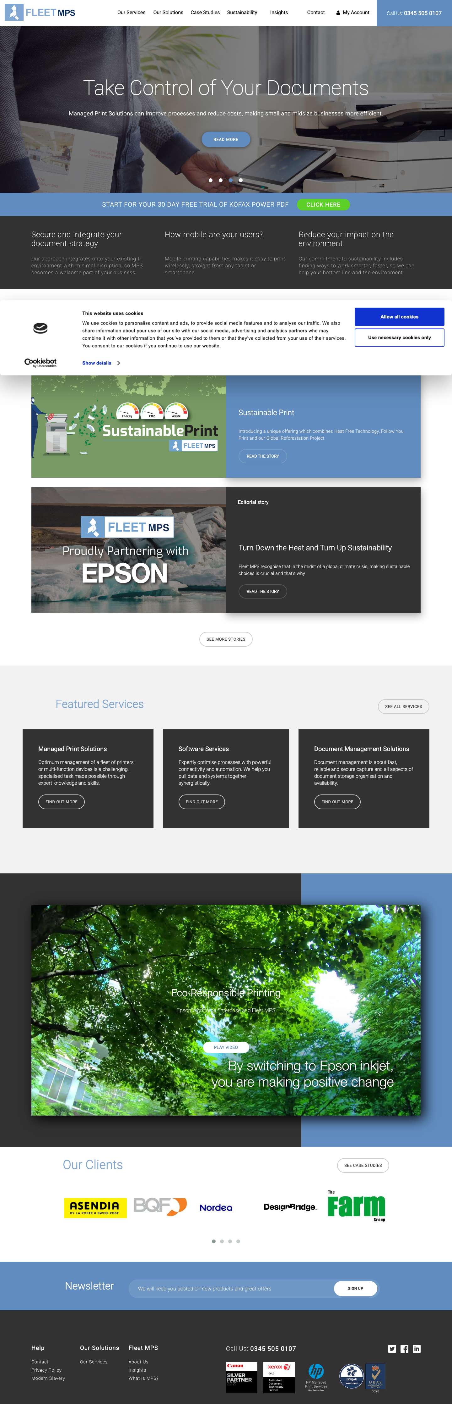 Fleet MPS - Full Screenshot