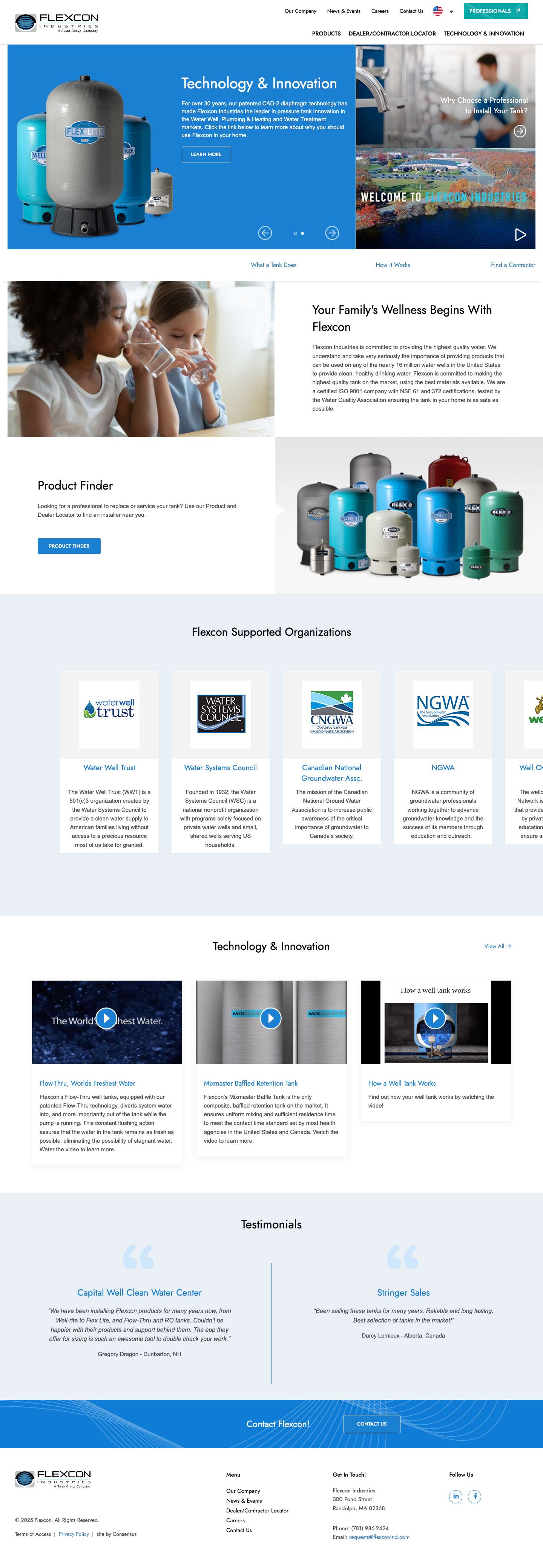 Consumer - Flexcon - Full Screenshot