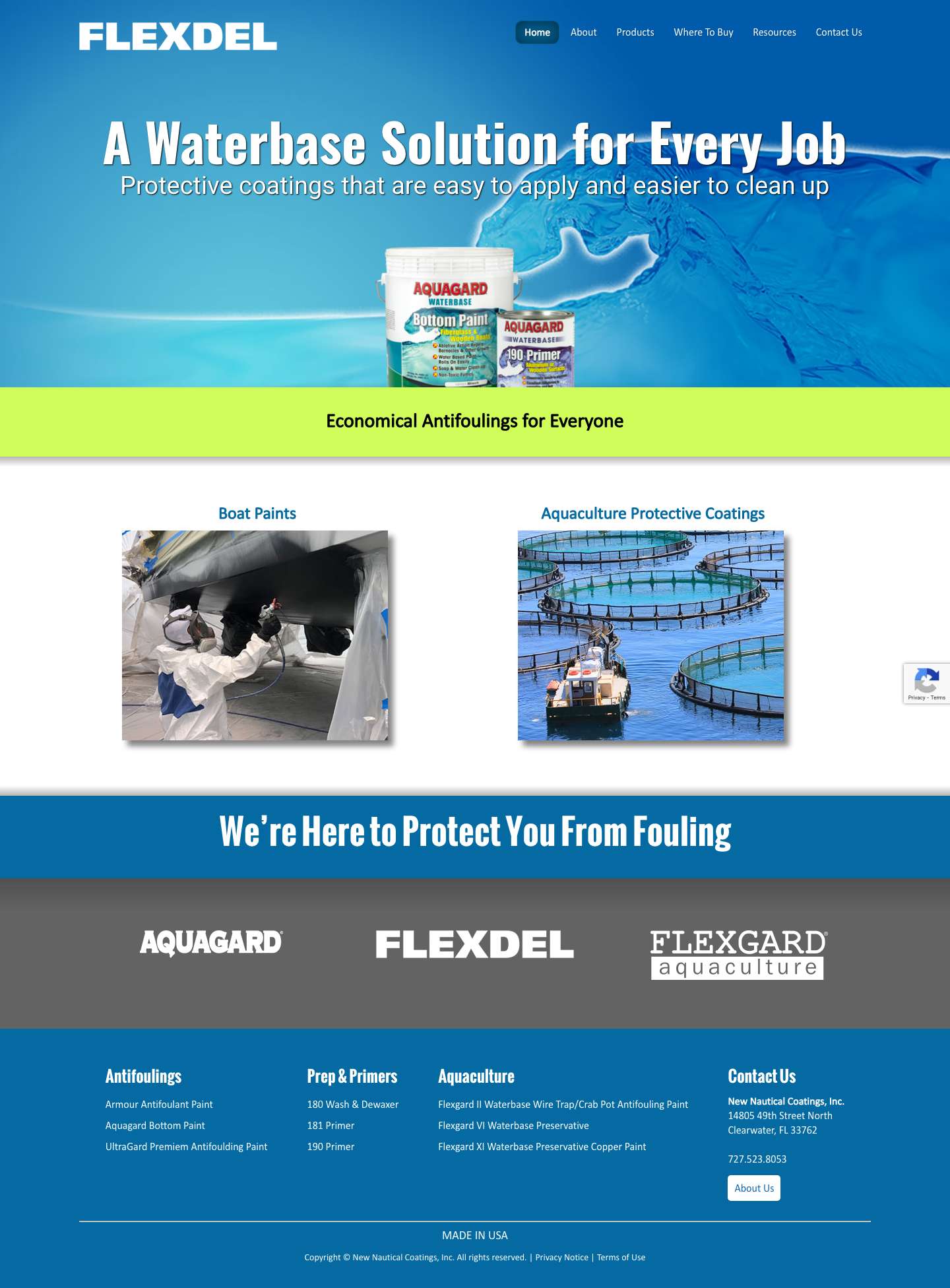 Flexdel | Antifouling - Full Screenshot