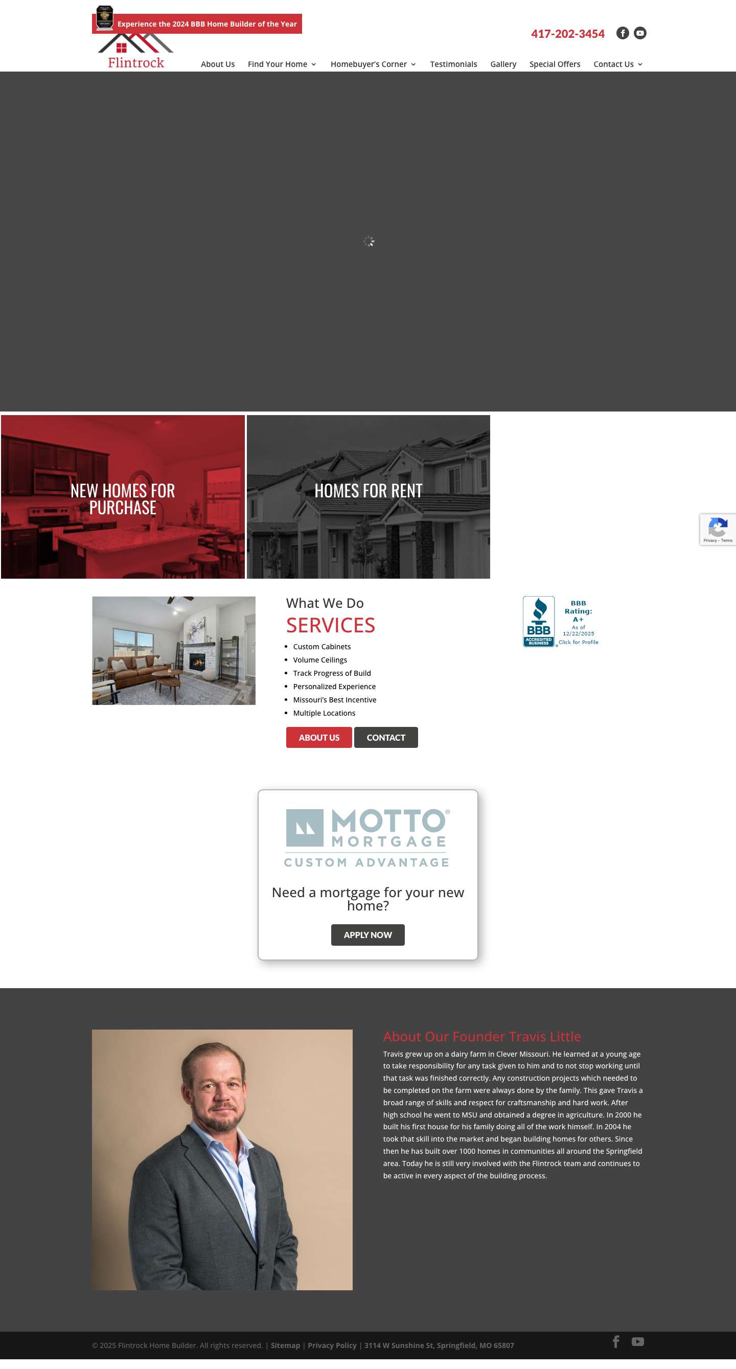 Home Builders Springfield MO | Springfield MO Home Builders - Full Screenshot
