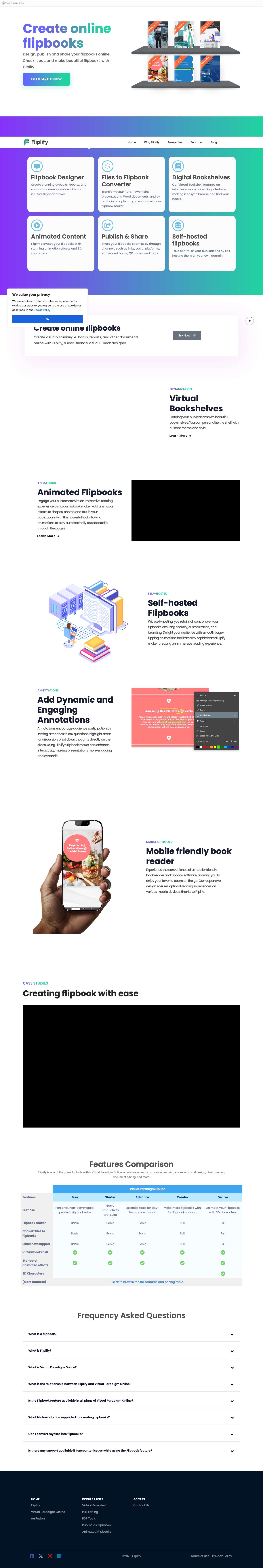 Online Flipbook Maker - Fliplify - Full Screenshot