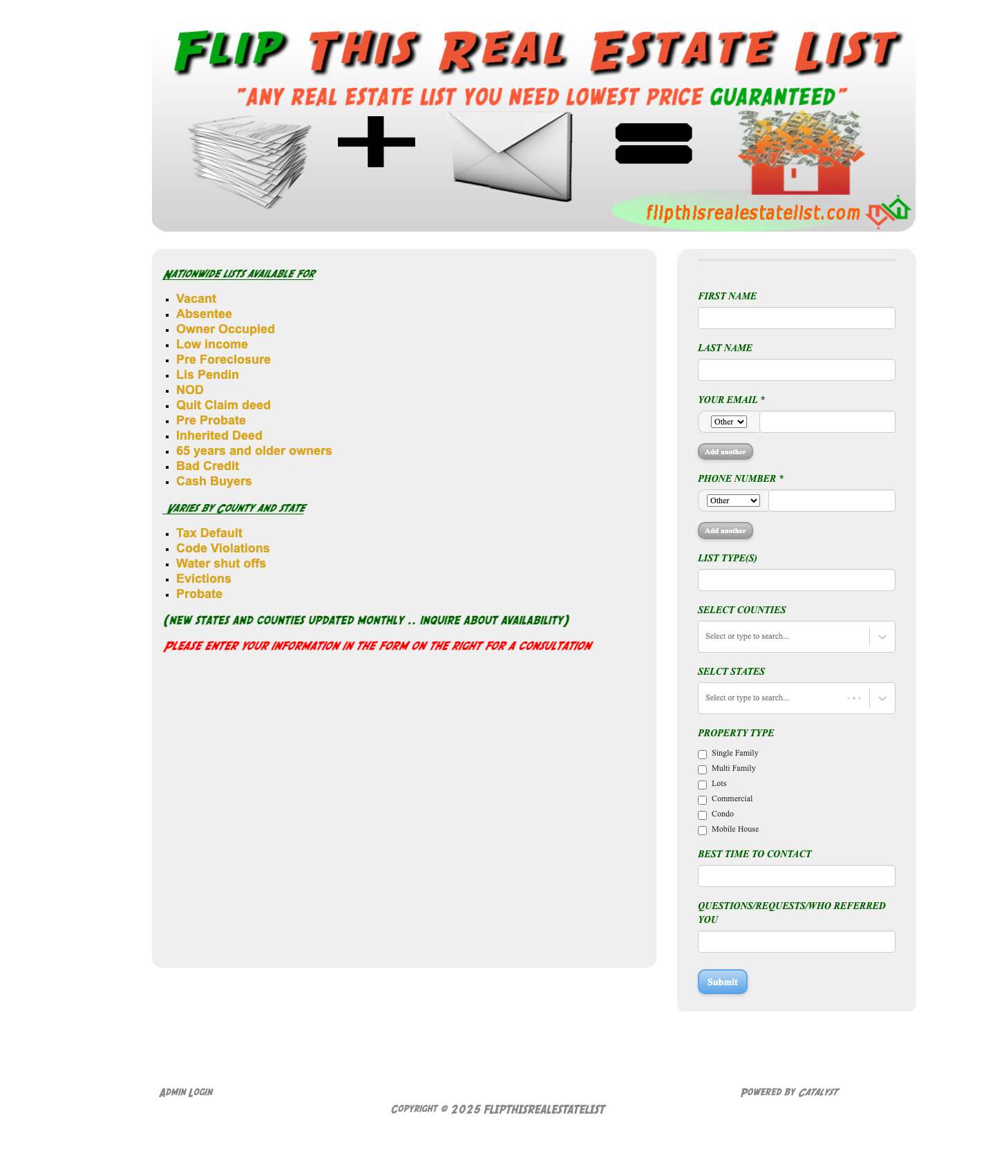 FLIPTHISREALESTATELIST | LOWESTPRICEGUARANTEED - Full Screenshot