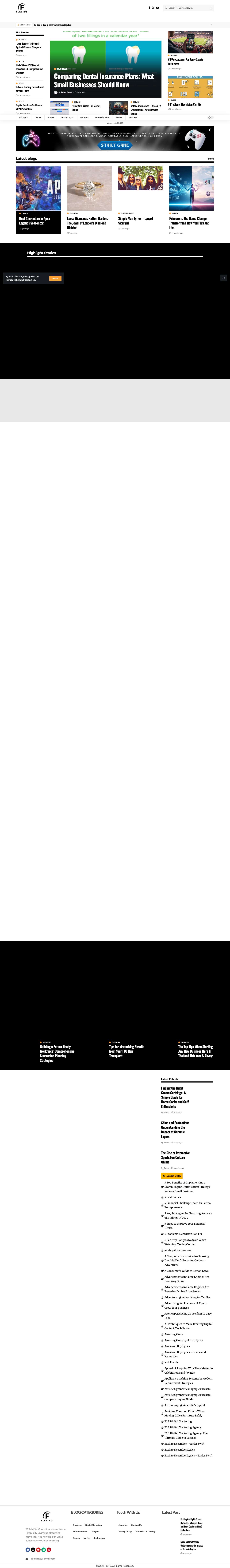 FlixHQ: Home Today - Full Screenshot