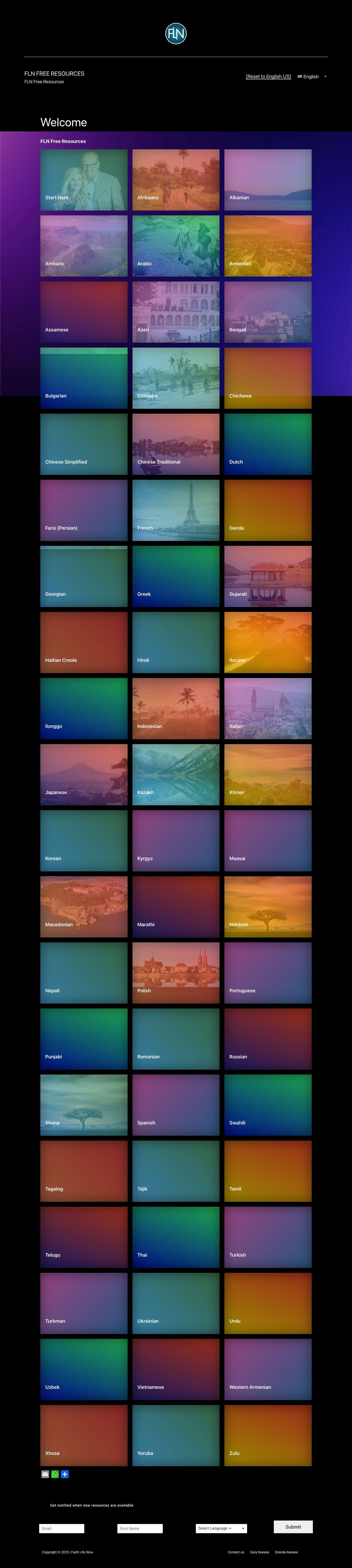 FLN Free Resources – FLN Free Resources - Full Screenshot