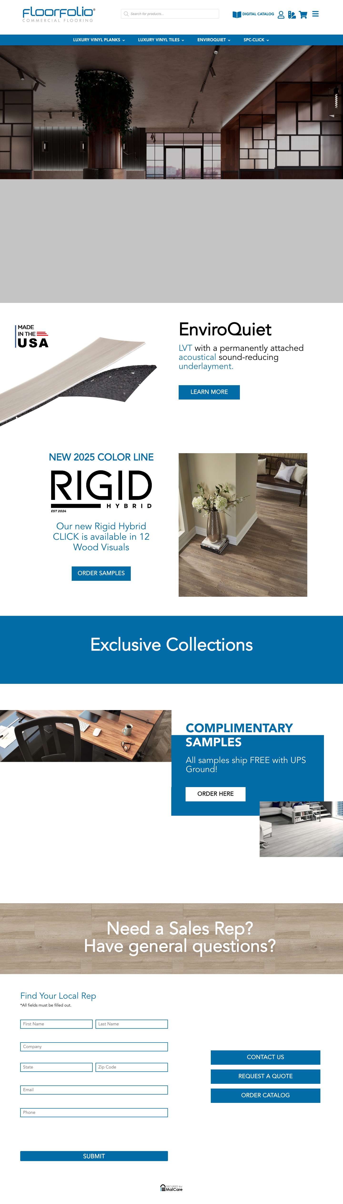 RIGID HYBRID – Click Flooring - Full Screenshot
